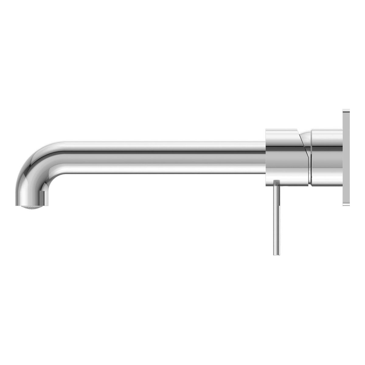 Mecca Wall Basin/Bath Mixer 185mm in Chrome