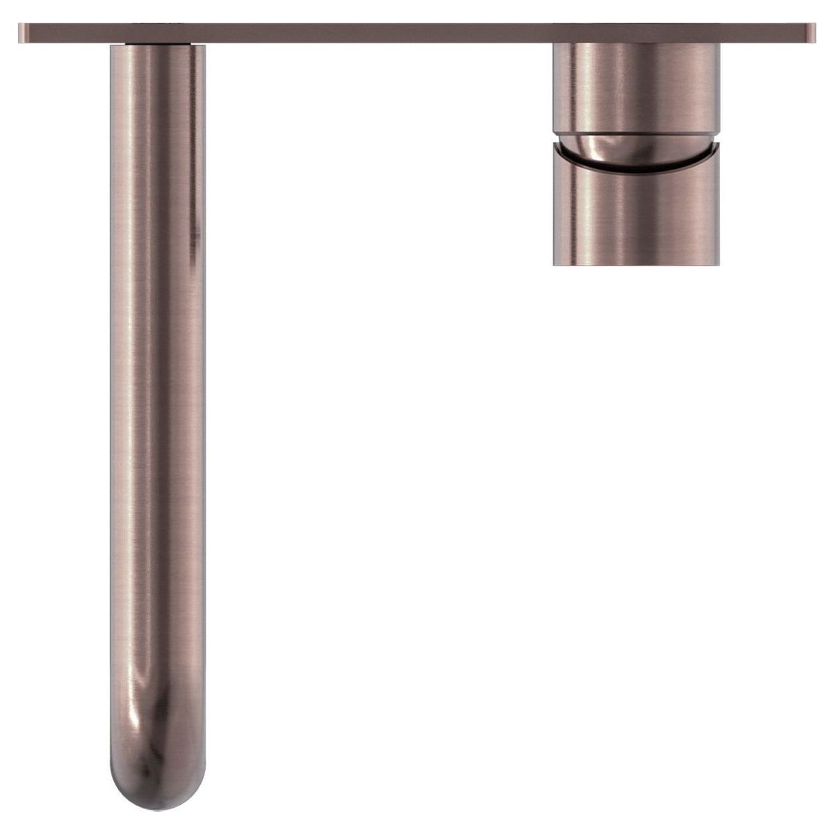 Mecca Wall Basin/Bath Mixer 230mm in Brushed Bronze
