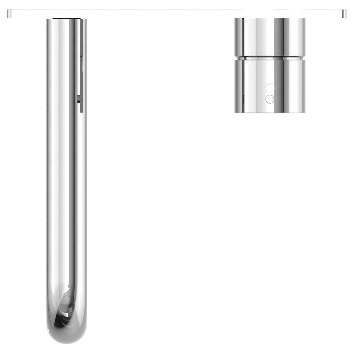 Mecca Wall Basin/Bath Mixer Handle Up 260mm in Chrome