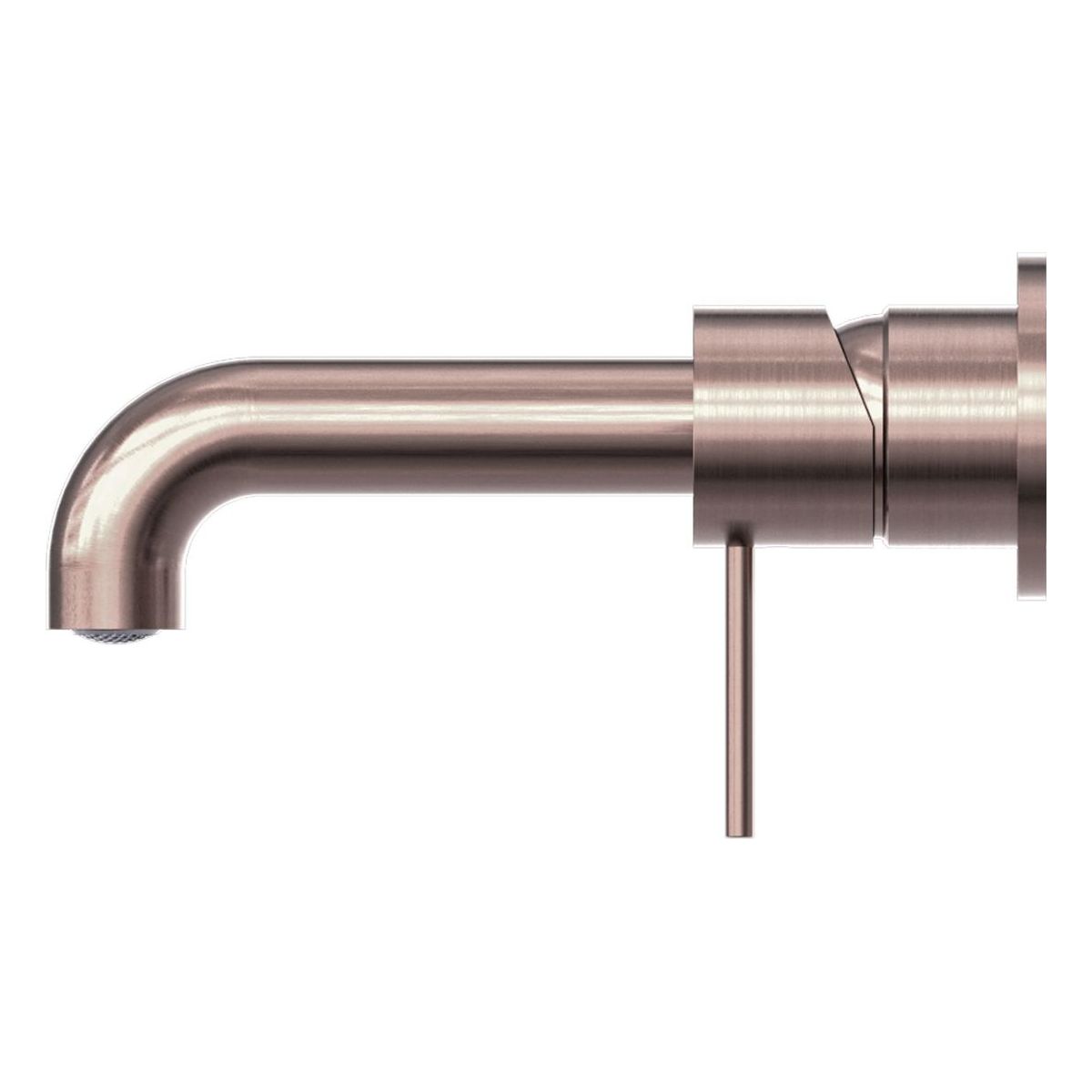 Mecca Wall Basin/Bath Mixer Separate Back Plate 160mm in Brushed Bronze