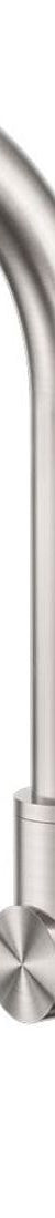 Mecca Wall Basin/Bath Mixer Swivel Spout Handle Up in Brushed Nickel