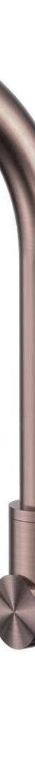 Mecca Wall Basin/Bath Mixer Swivel Spout Handle Up in Brushed Bronze