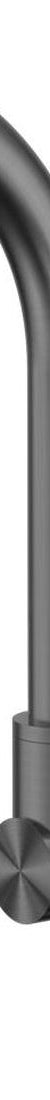 Mecca Wall Basin/Bath Mixer Swivel Spout Handle Up in Gun Metal
