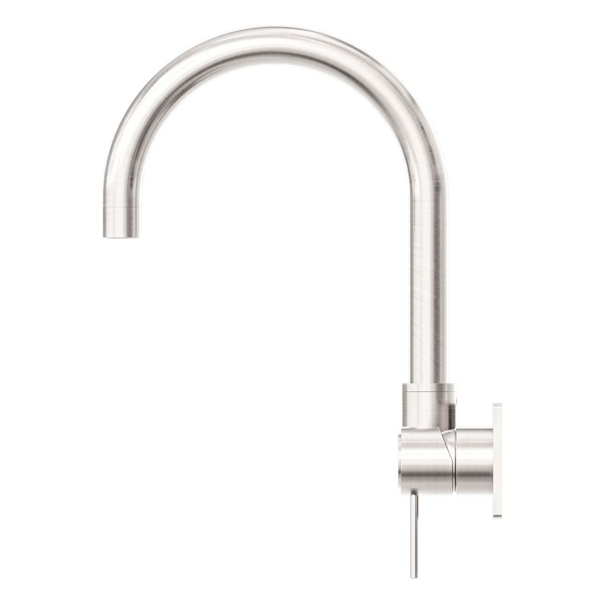 Mecca Wall Basin/Bath Mixer Swivel Spout in Brushed Nickel