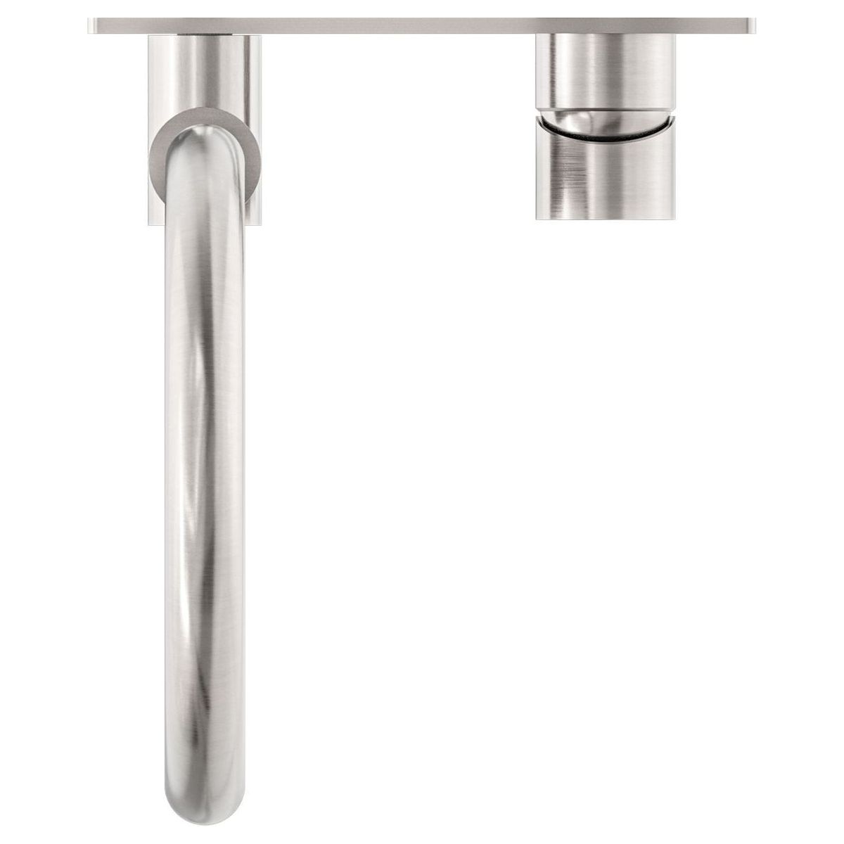 Mecca Wall Basin/Bath Mixer Swivel Spout in Brushed Nickel