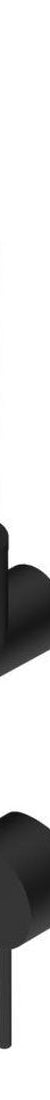 Mecca Wall Basin/Bath Mixer Swivel Spout Trim Kits in Matte Black