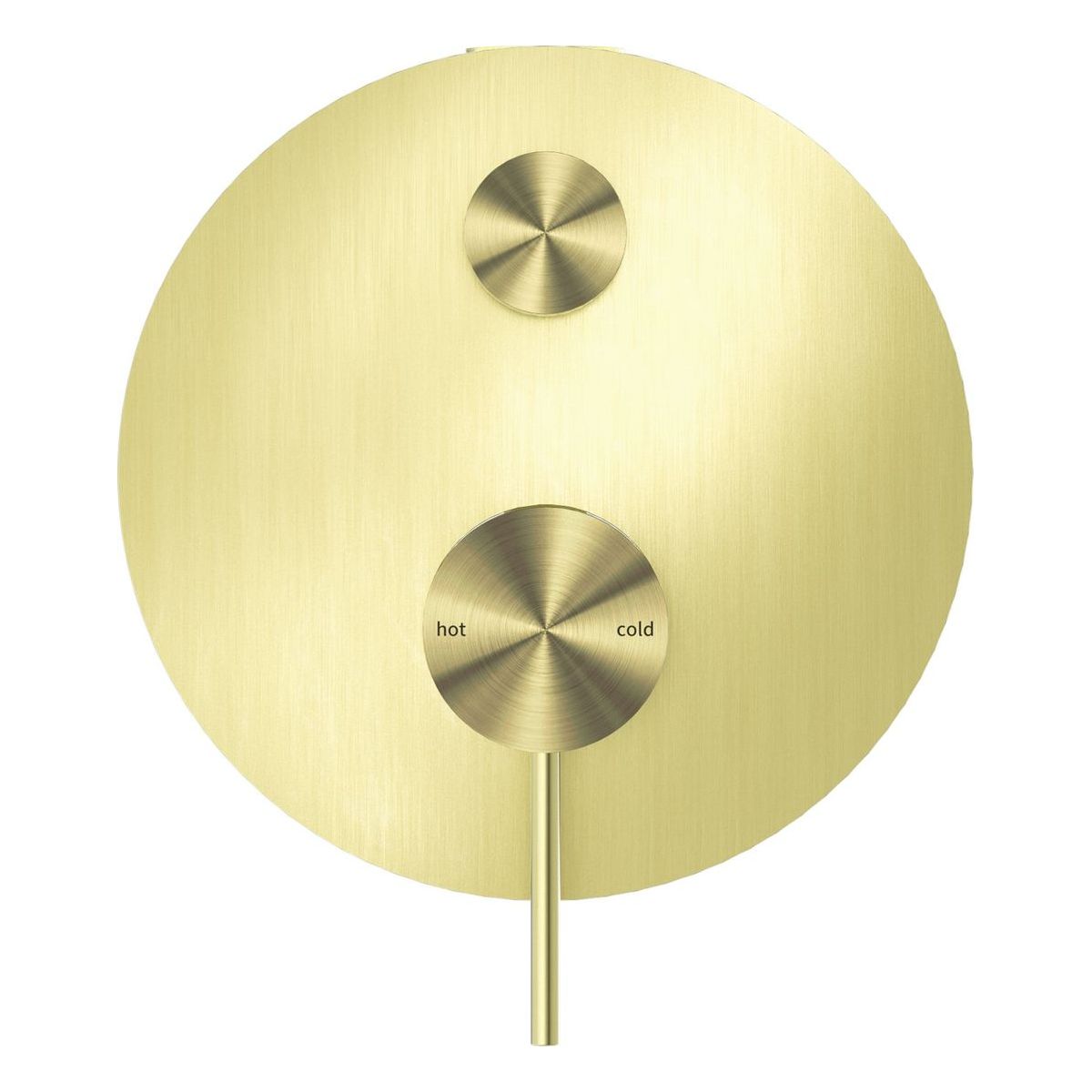 Mecca Shower Mixer With Divertor in Brushed Gold