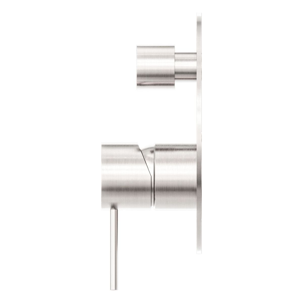 Mecca Shower Mixer With Divertor in Brushed Nickel