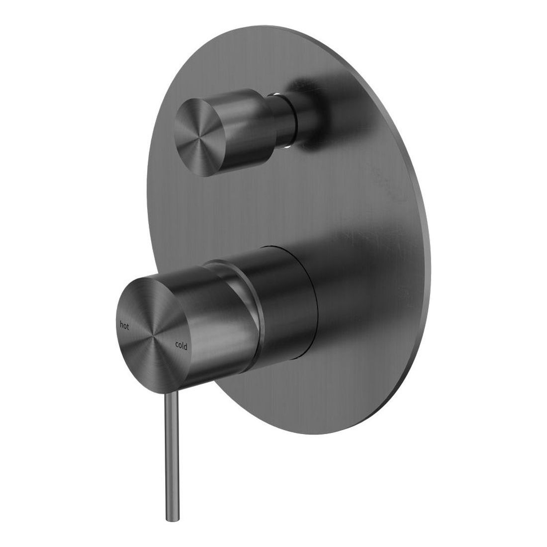 Mecca Shower Mixer With Divertor in Gun Metal