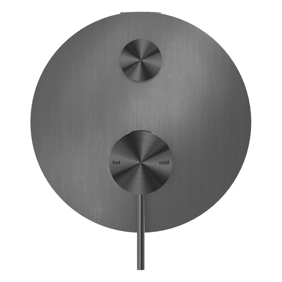 Mecca Shower Mixer With Divertor in Gun Metal