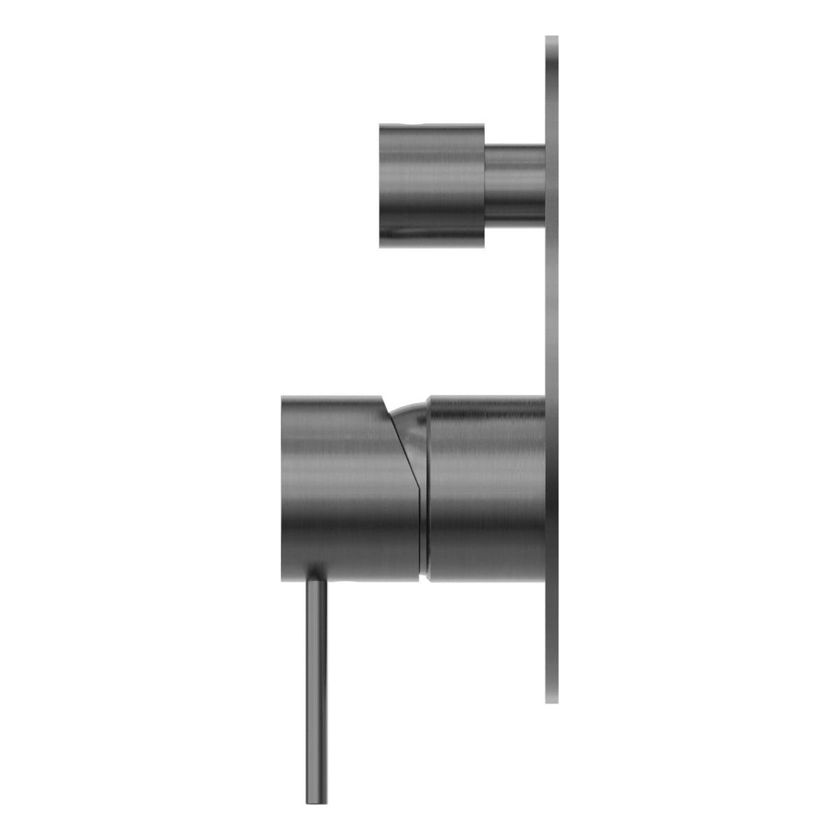 Mecca Shower Mixer With Divertor in Gun Metal