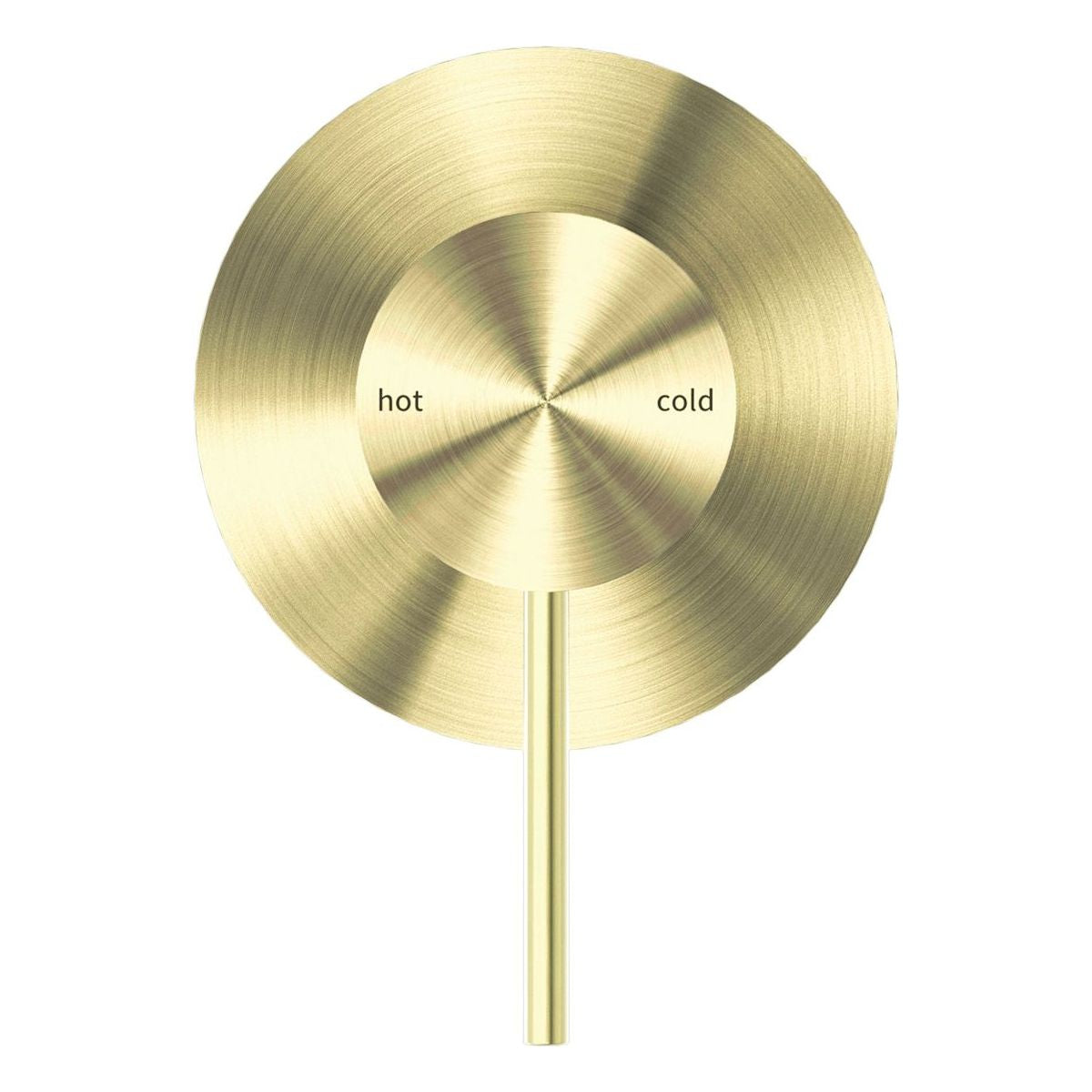Mecca Shower Mixer 80mm Plate in Brushed Gold