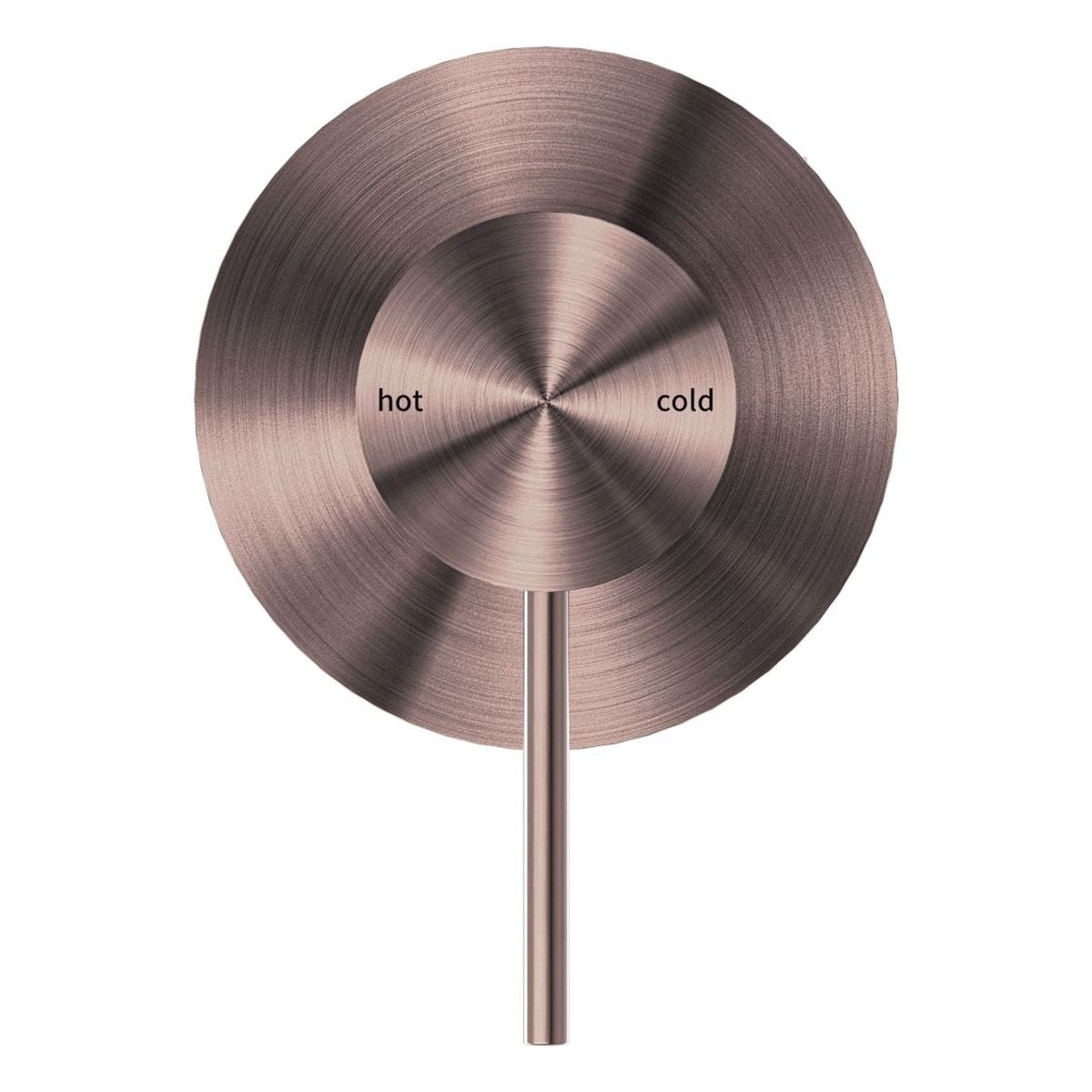Mecca Shower Mixer 80mm Plate in Brushed Bronze