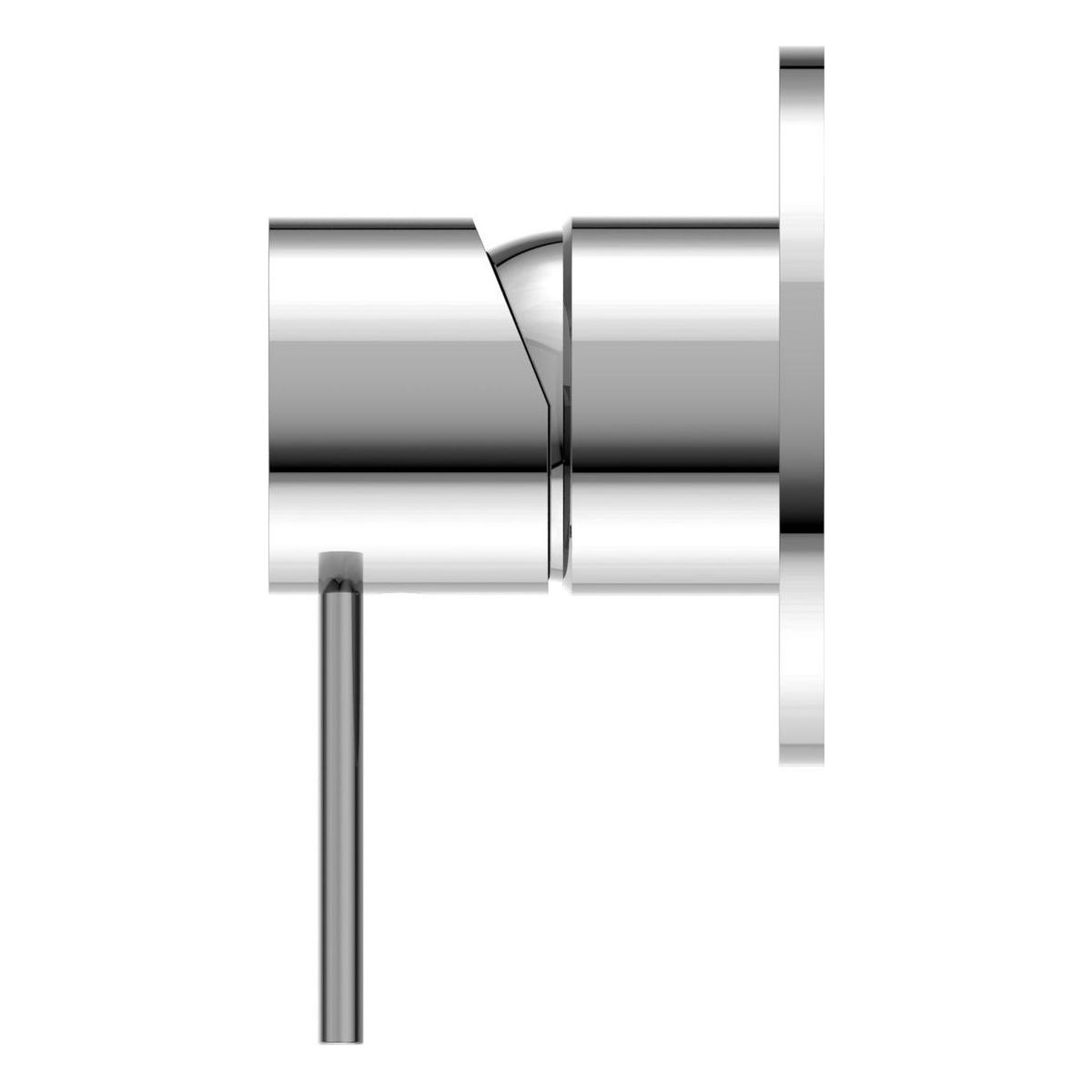 Mecca Shower Mixer 80mm Plate in Chrome