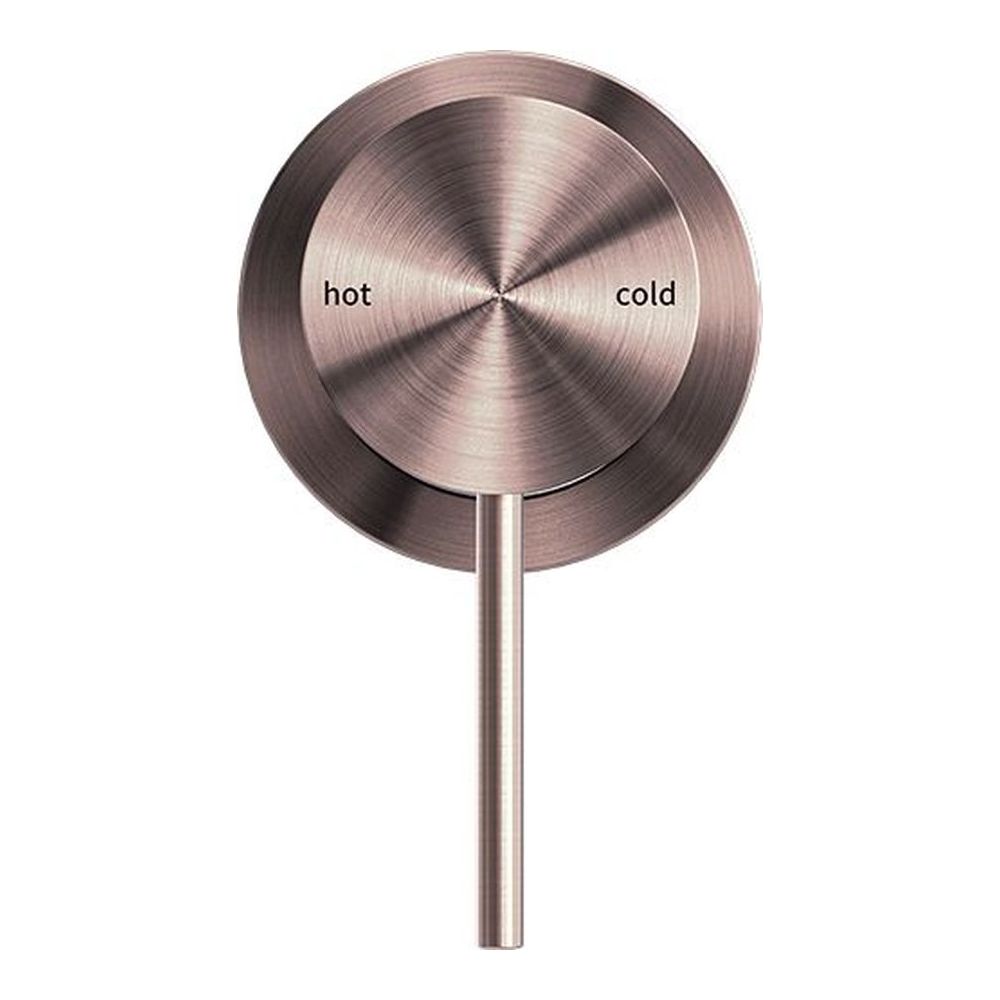 Mecca Shower Mixer 60mm Plate in Brushed Bronze