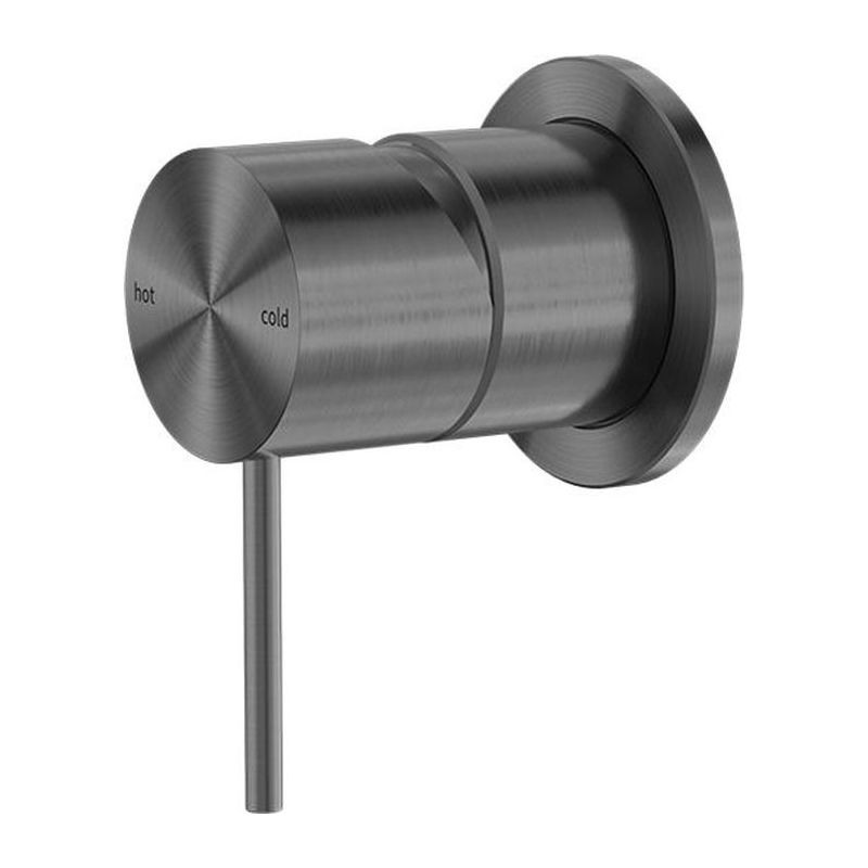 Mecca Shower Mixer 60mm Plate in Gun Metal