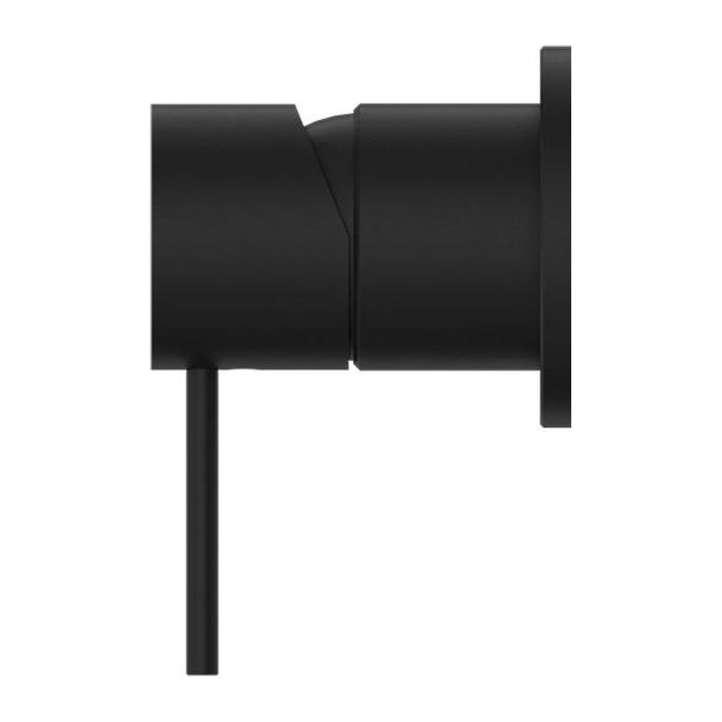 Mecca Shower Mixer 60mm Plate in Matte Black