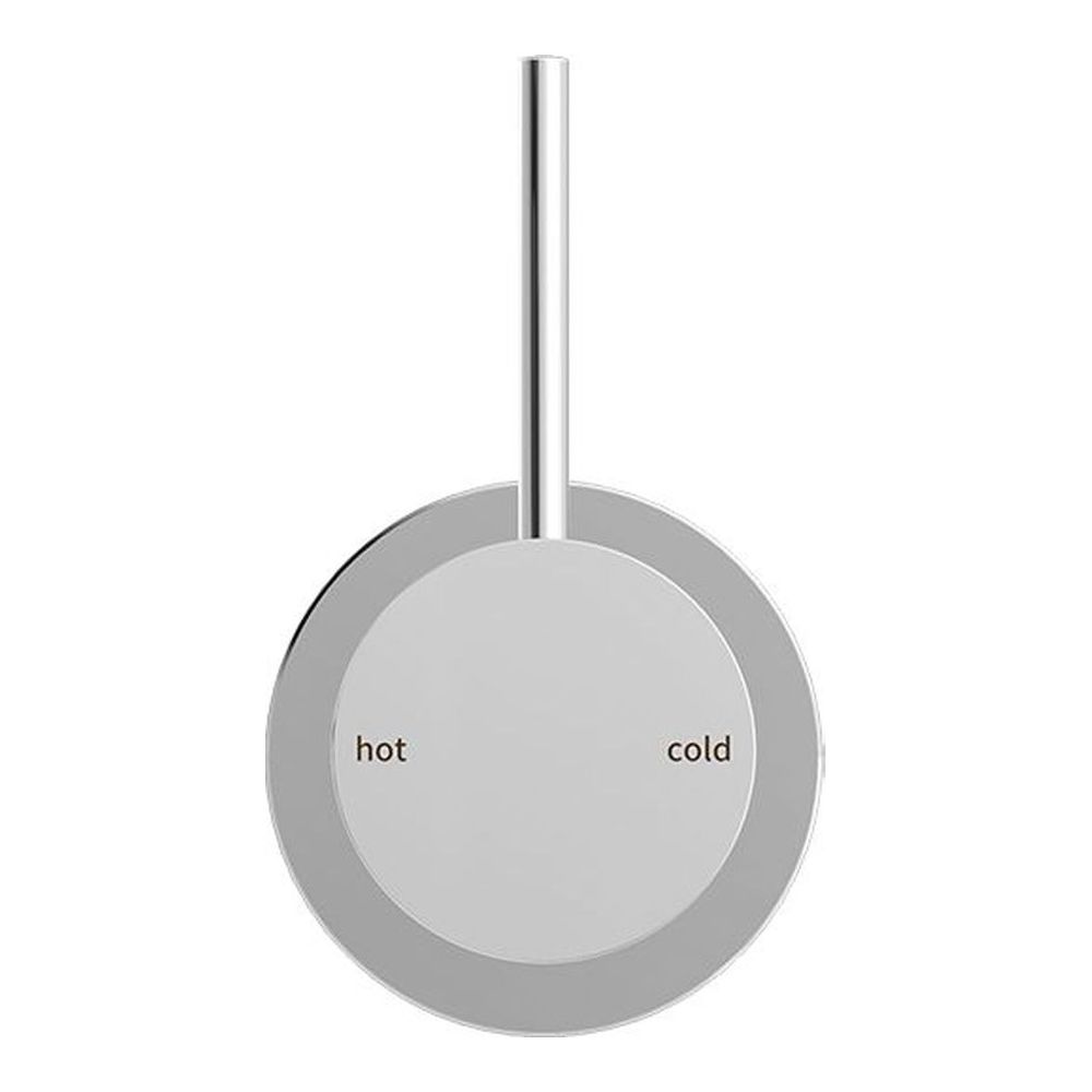 Mecca Shower Mixer 60mm Handle Up Plate in Chrome