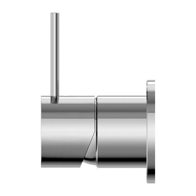 Mecca Shower Mixer 60mm Handle Up Plate in Chrome