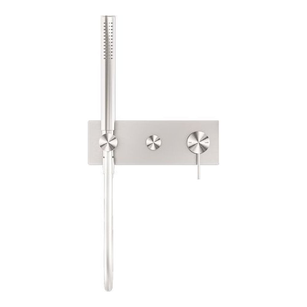 Mecca Shower Mixer Divertor System in Brushed Nickel