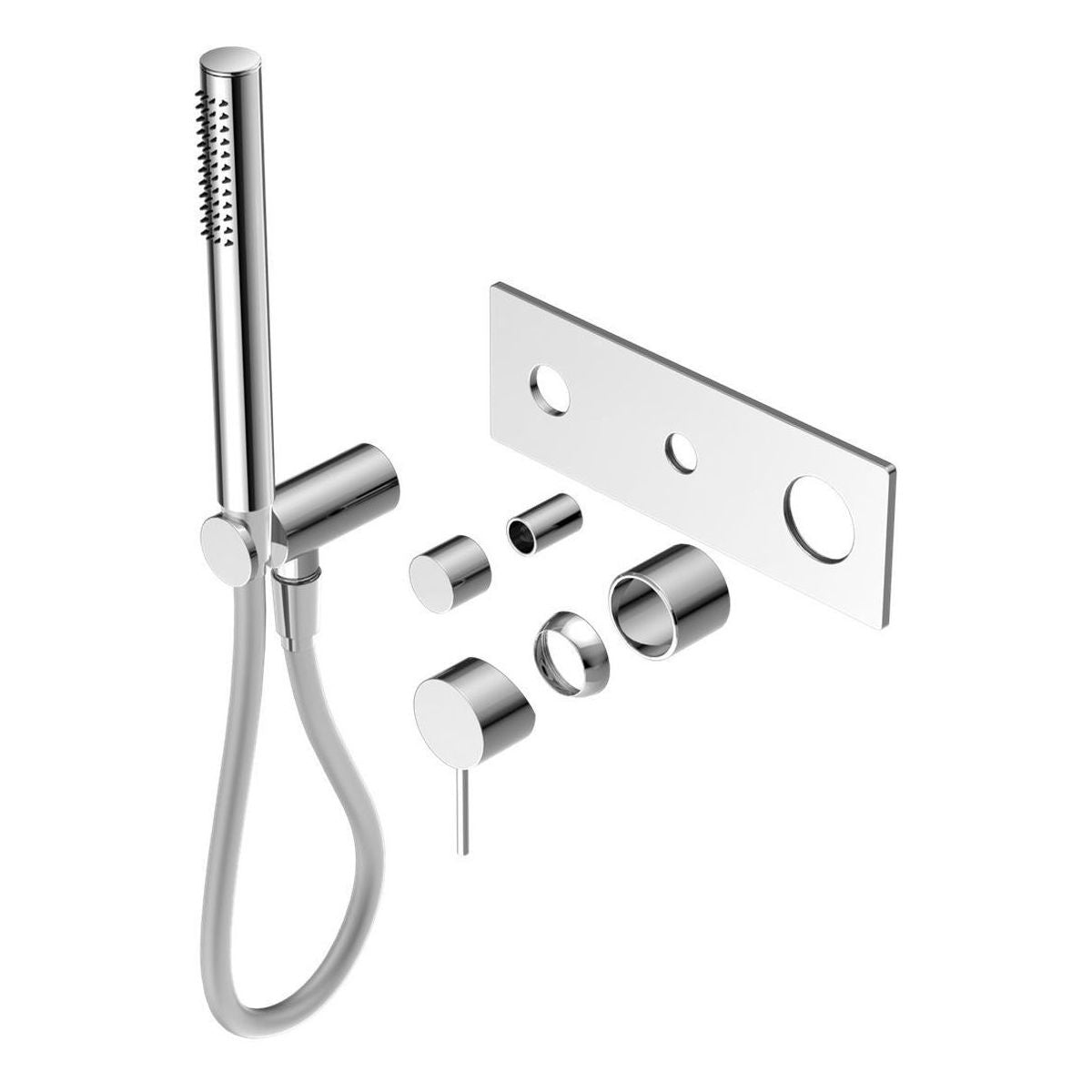 Mecca Shower Mixer Divertor System Trim Kits Only in Chrome