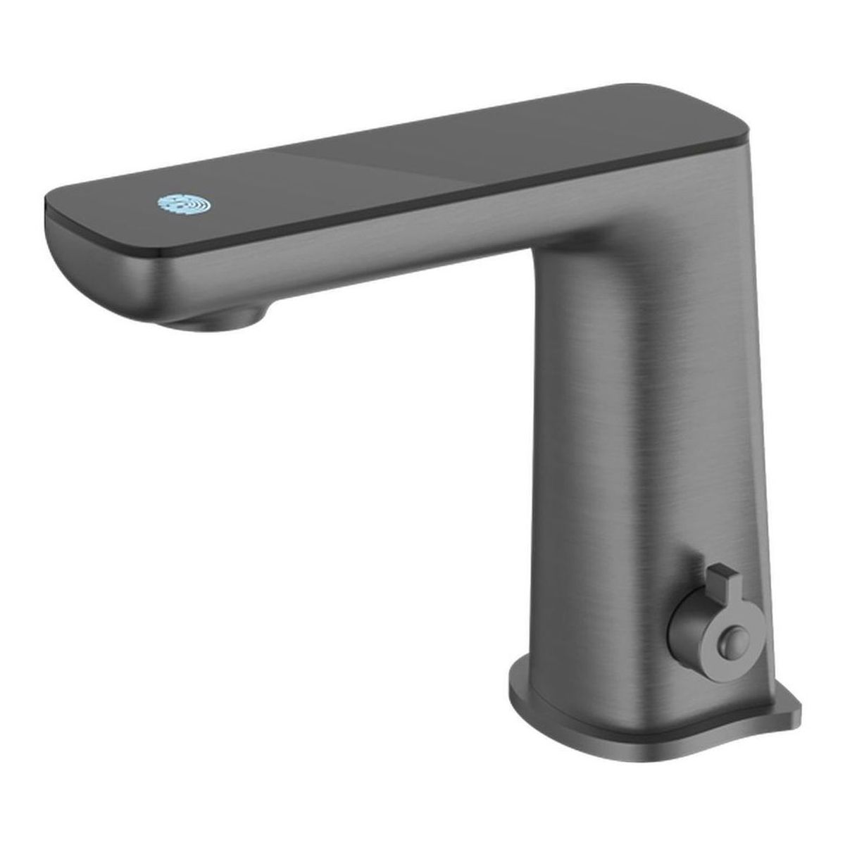 Claudia Sensor Mixer With Black Top Display in Gun Metal