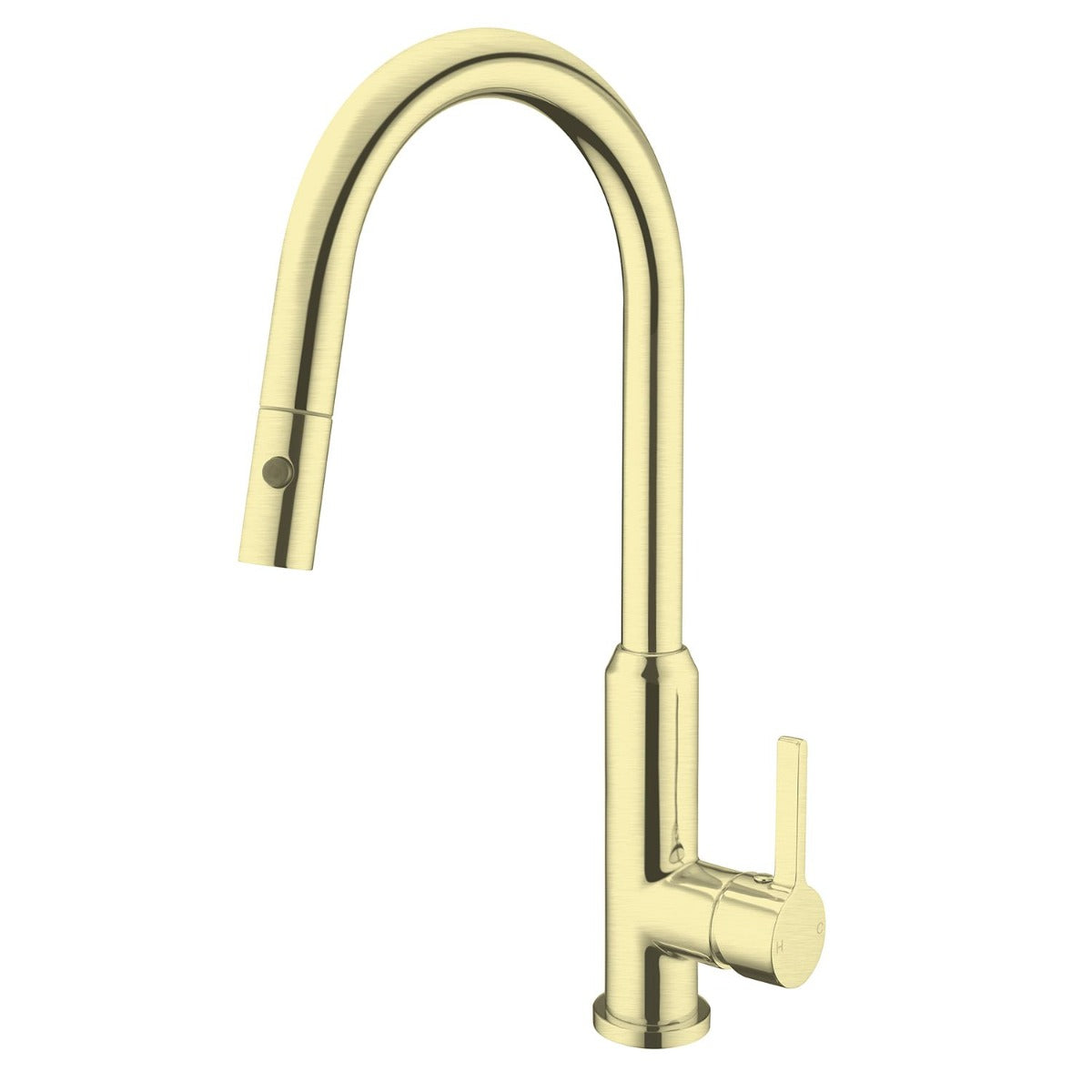 Pearl Pull Out Sink Mixer With Vegie Spray Function - Brushed Gold