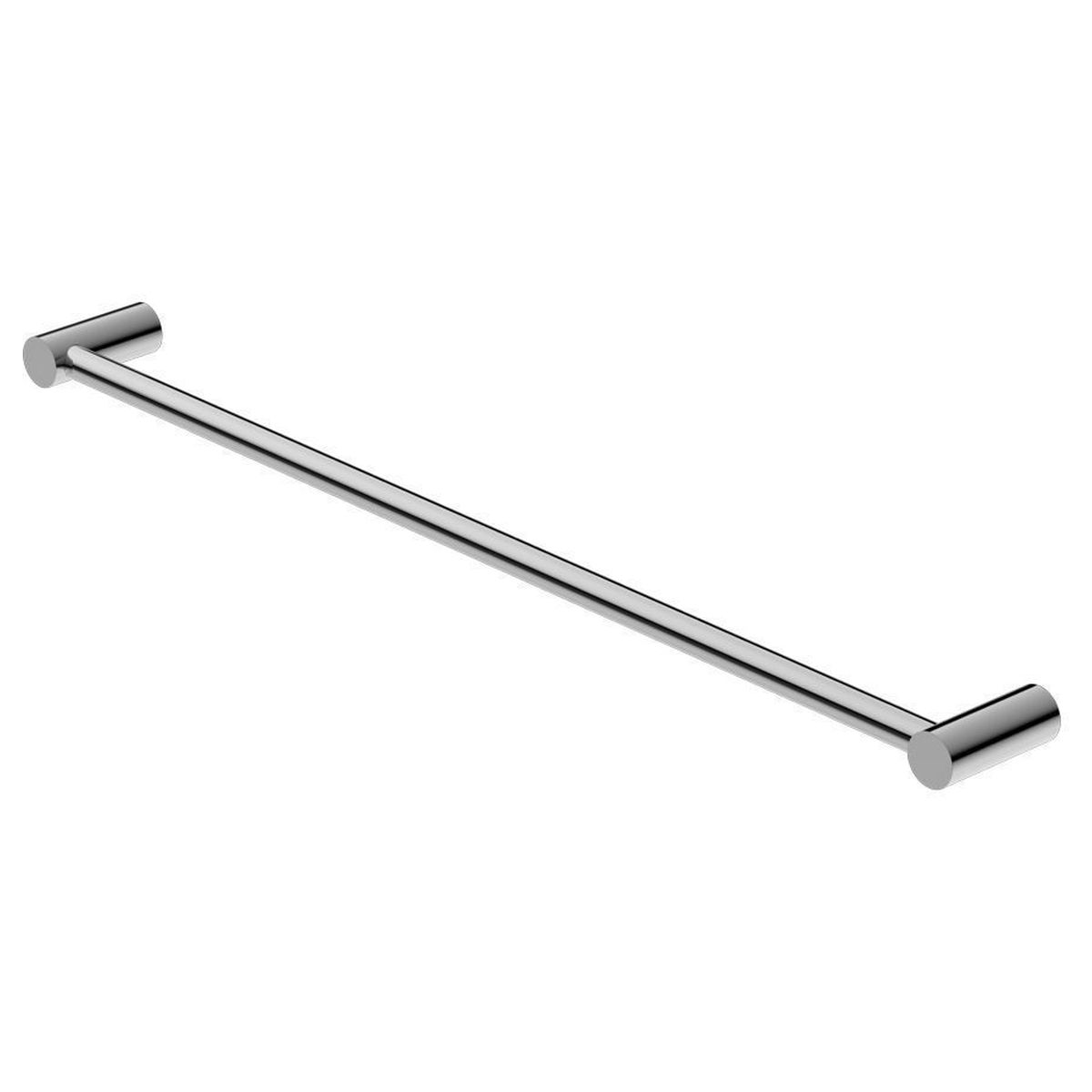 New Mecca Single Towel Rail 600mm - Chrome