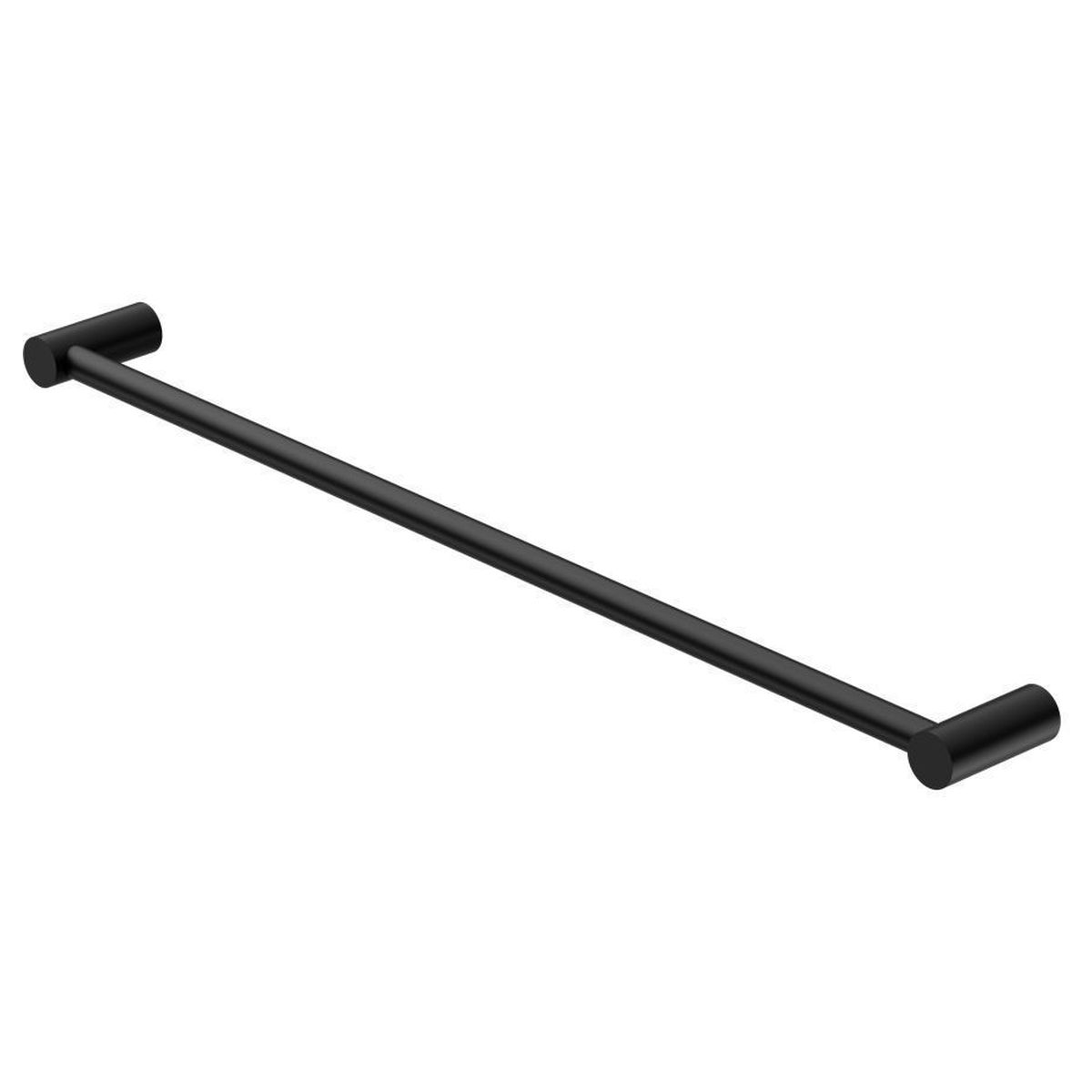 New Mecca Single Towel Rail 600mm - Matte Black