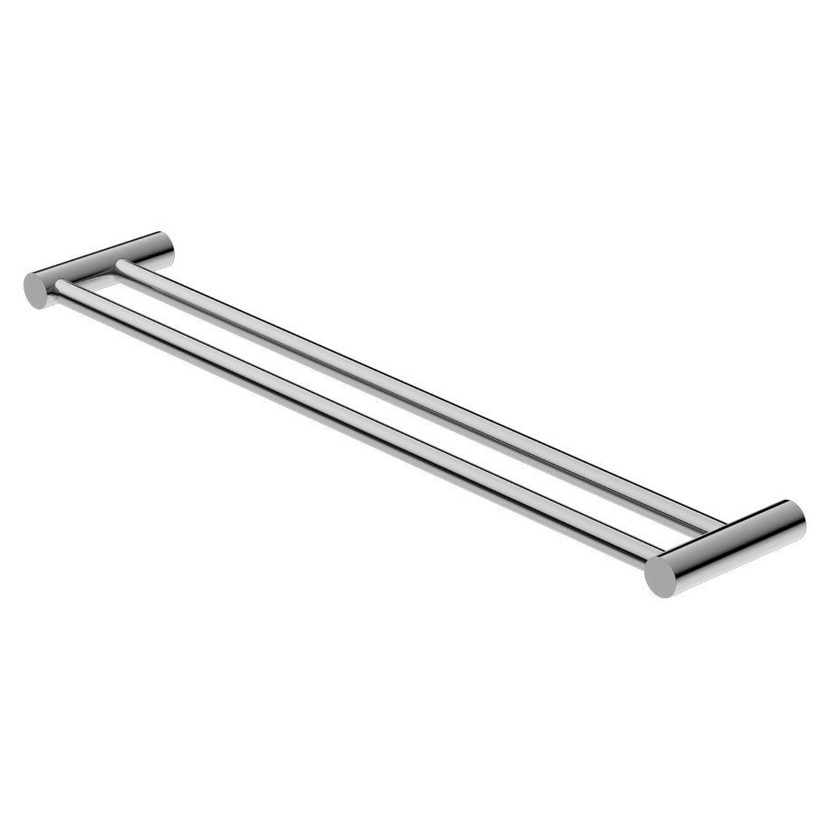 New Mecca Double Towel Rail 800mm - Chrome