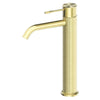 Opal Tall Basin Mixer - Brushed Gold