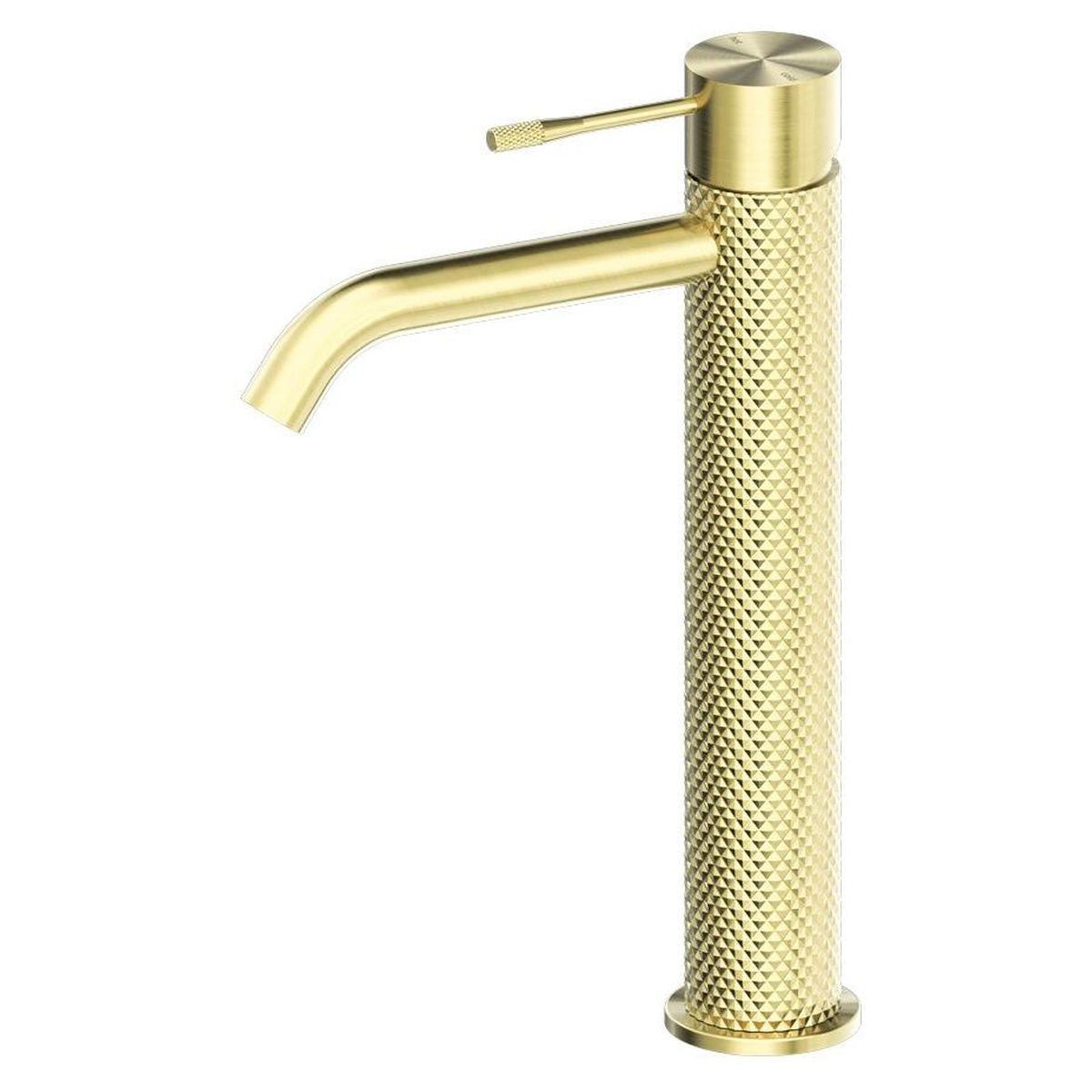 Opal Tall Basin Mixer - Brushed Gold