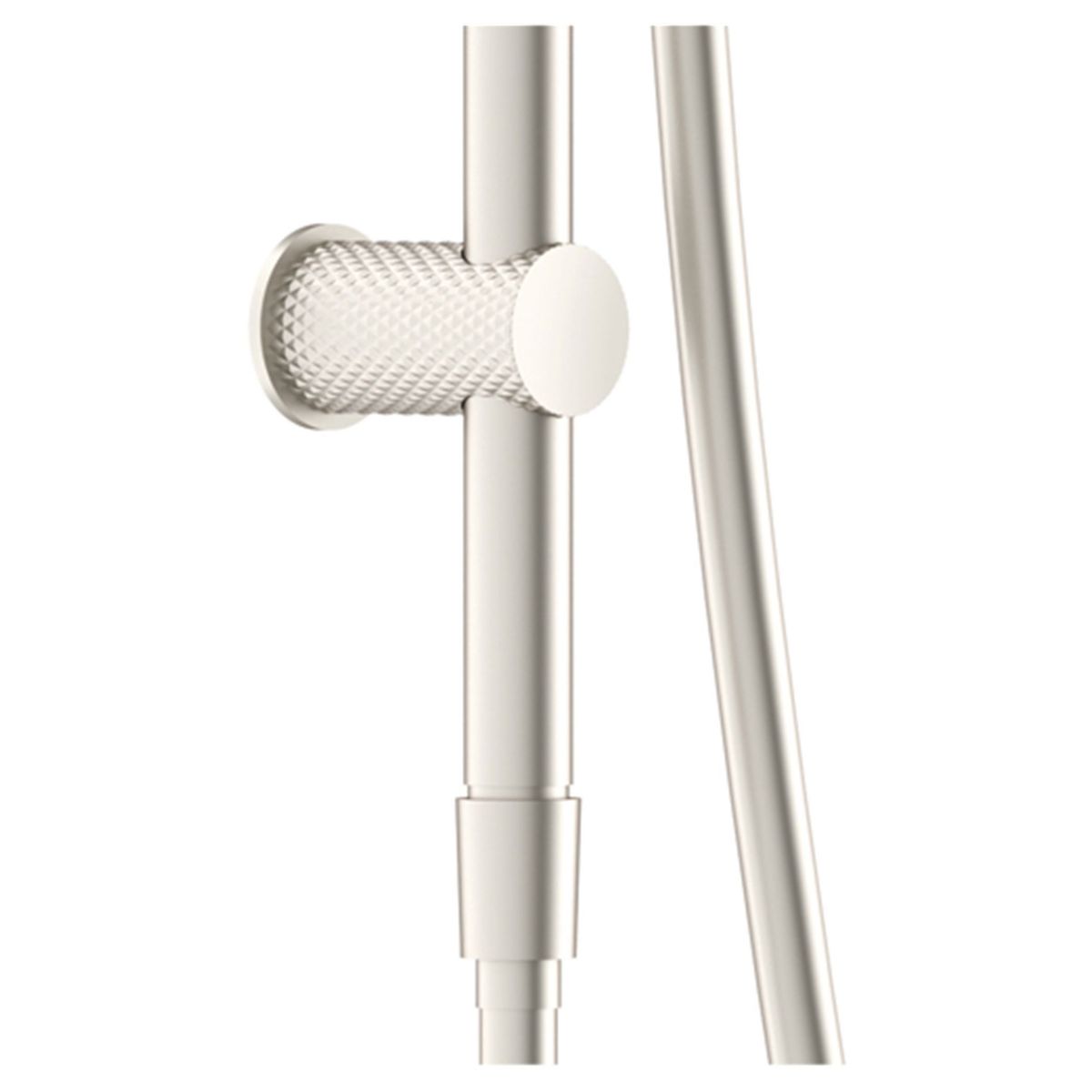 Opal Shower Rail With Air Shower - Brushed Nickel