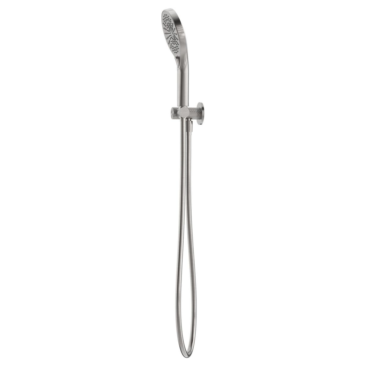 Opal Shower On Bracket - Brushed Nickel