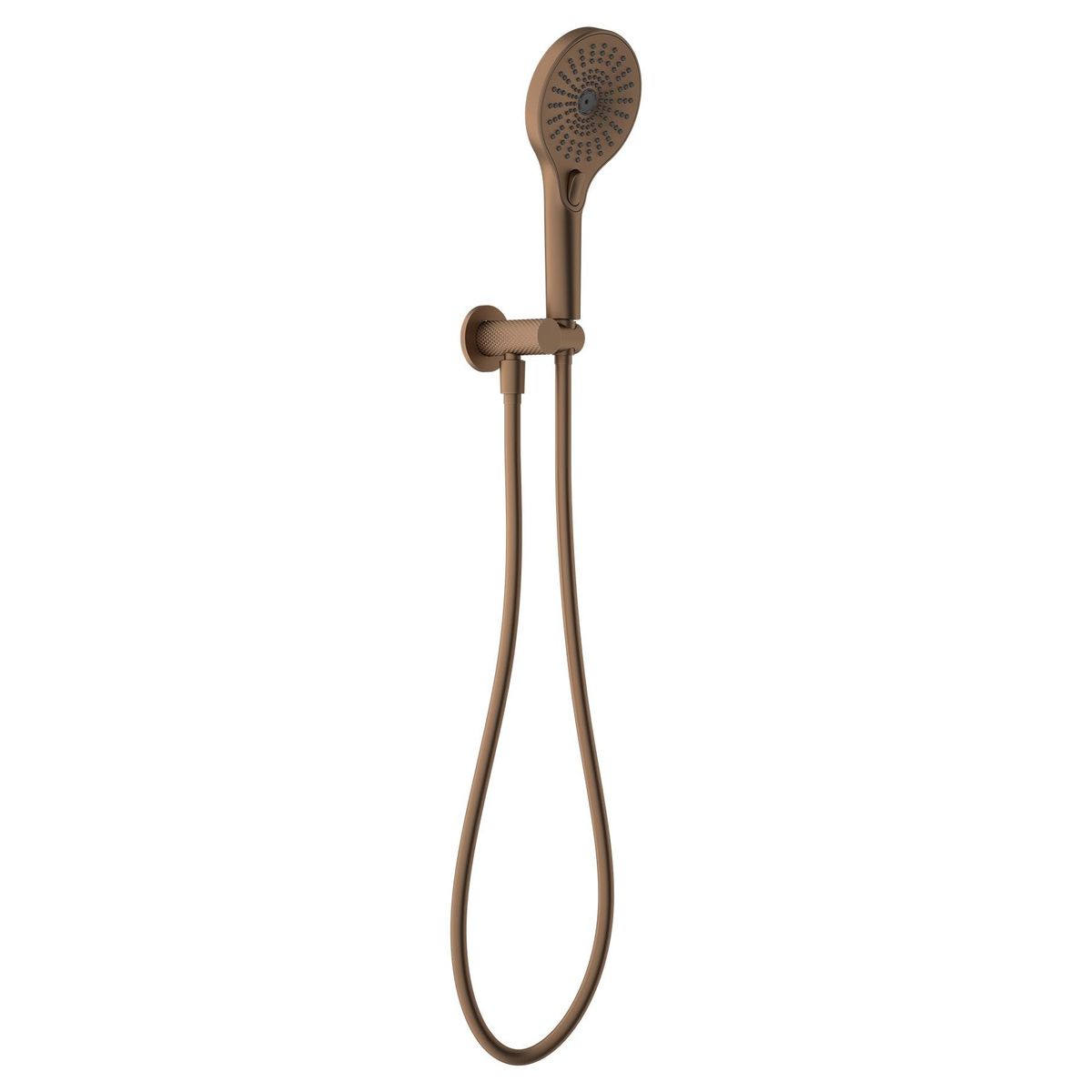 Opal Shower On Bracket - Brushed Bronze