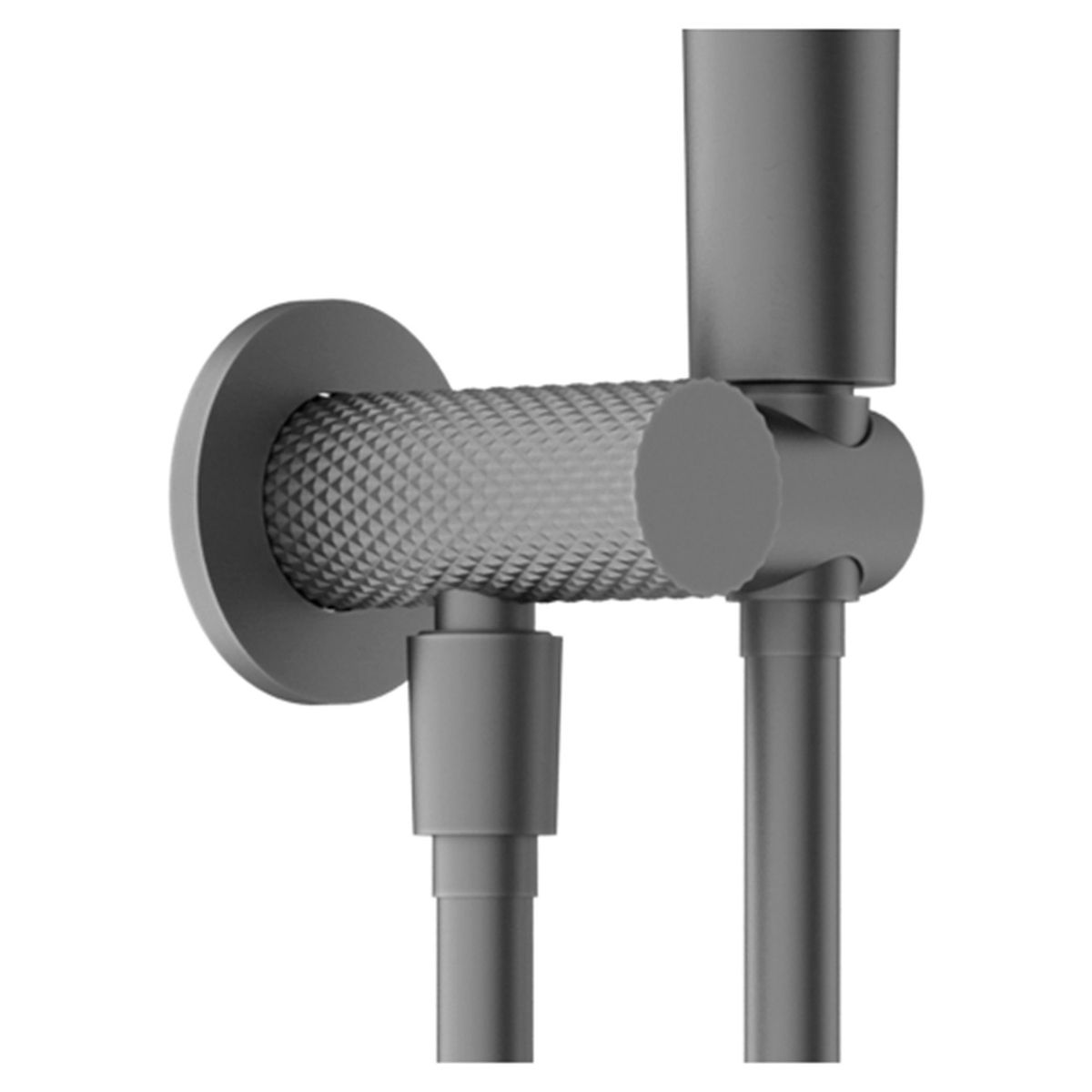 Opal Shower On Bracket - Graphite