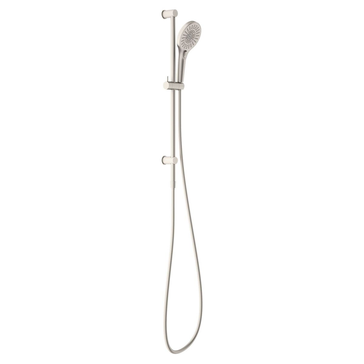 Opal Shower Rail - Brushed Nickel