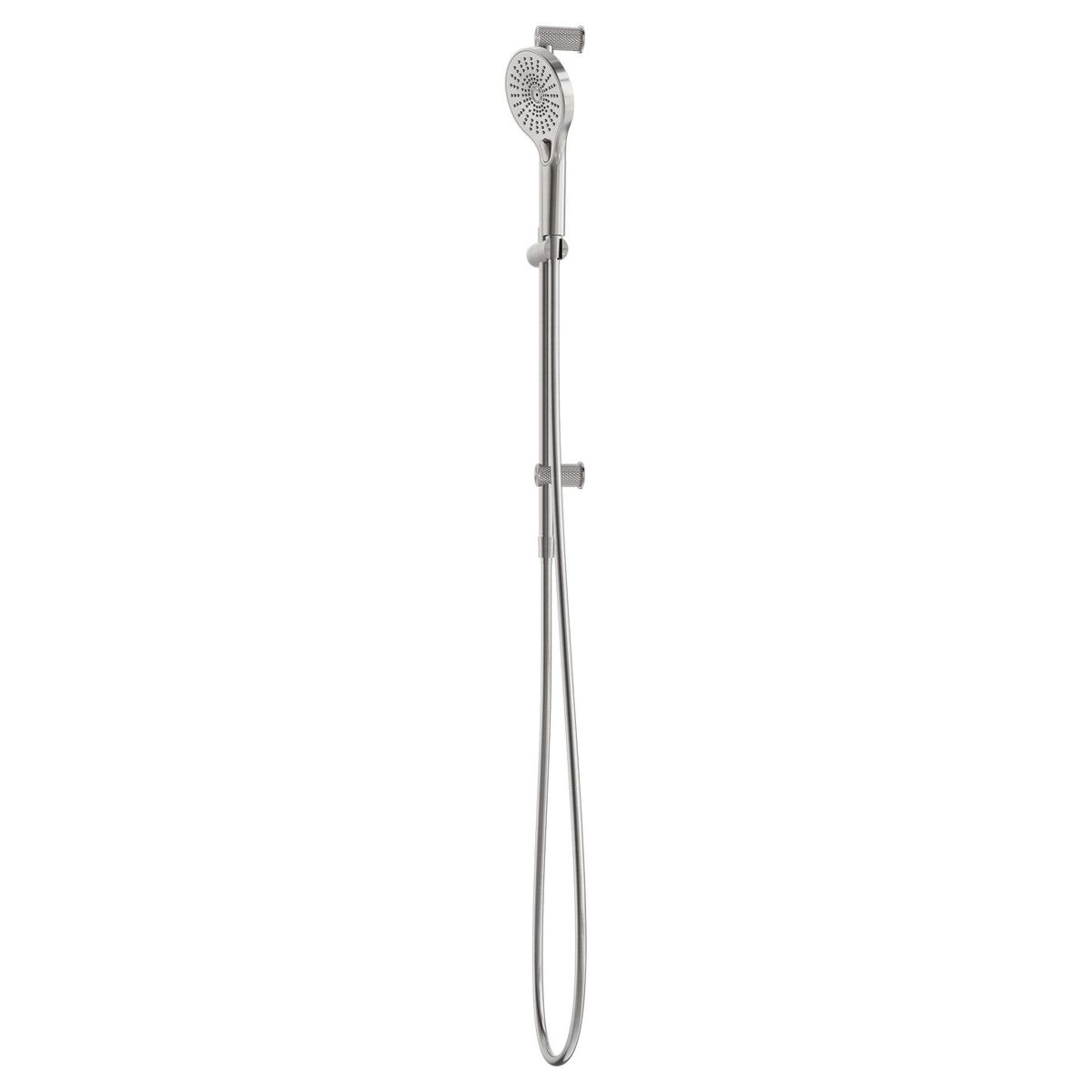 Opal Shower Rail - Brushed Nickel
