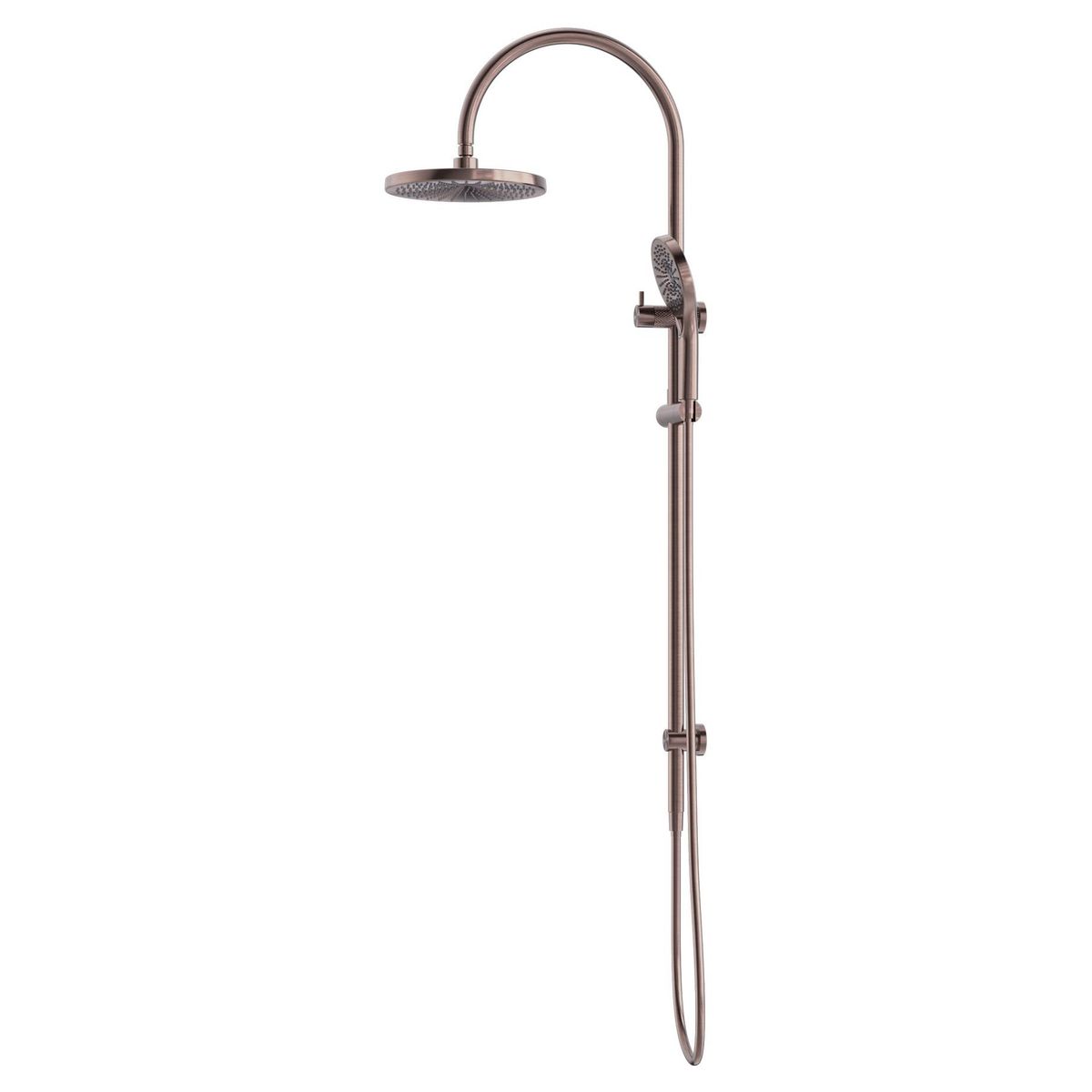 Opal Twin Shower - Brushed Bronze