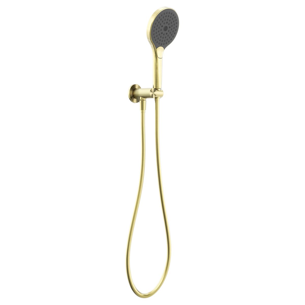 Opal Shower On Bracket With Air Shower II - Brushed Gold