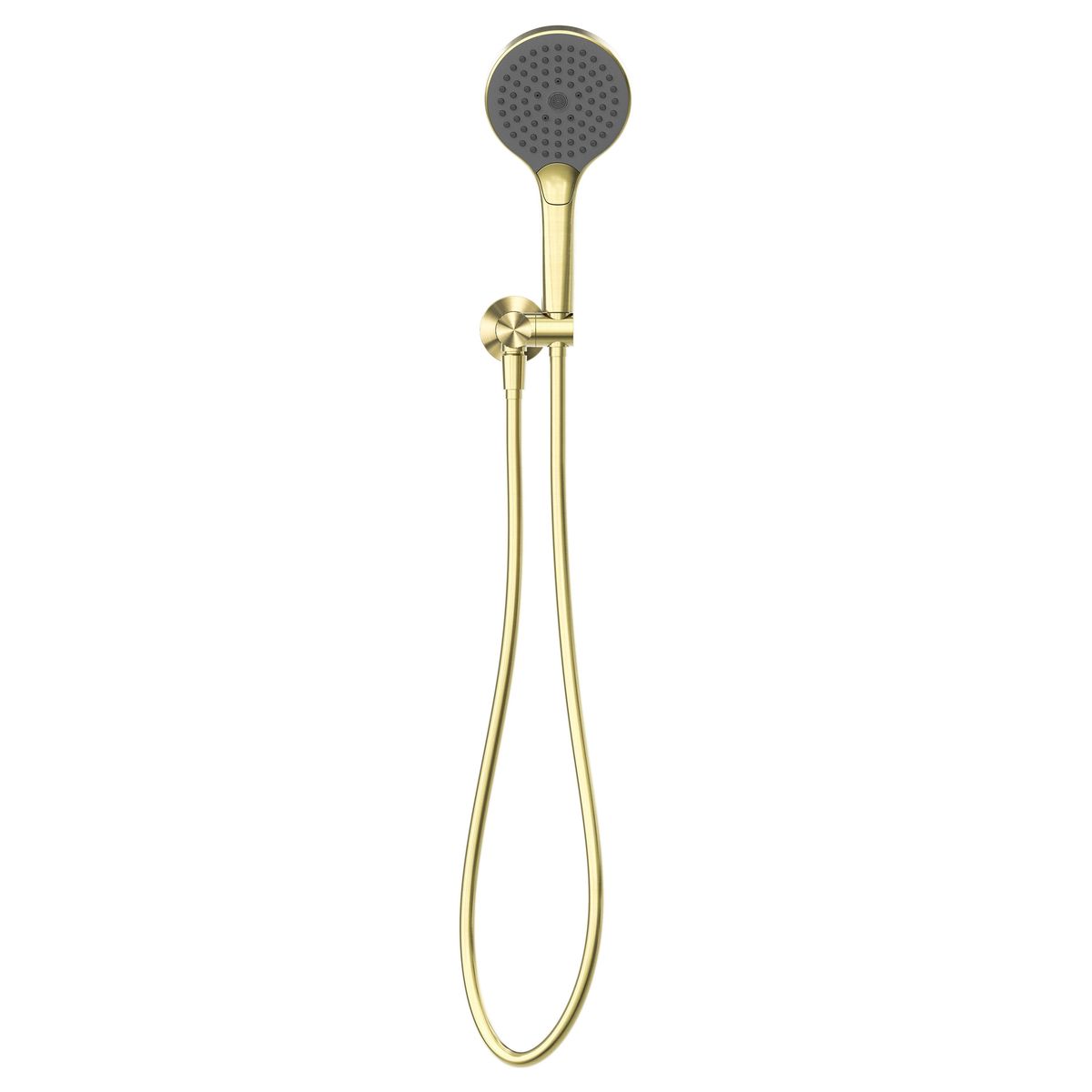 Opal Shower On Bracket With Air Shower II - Brushed Gold