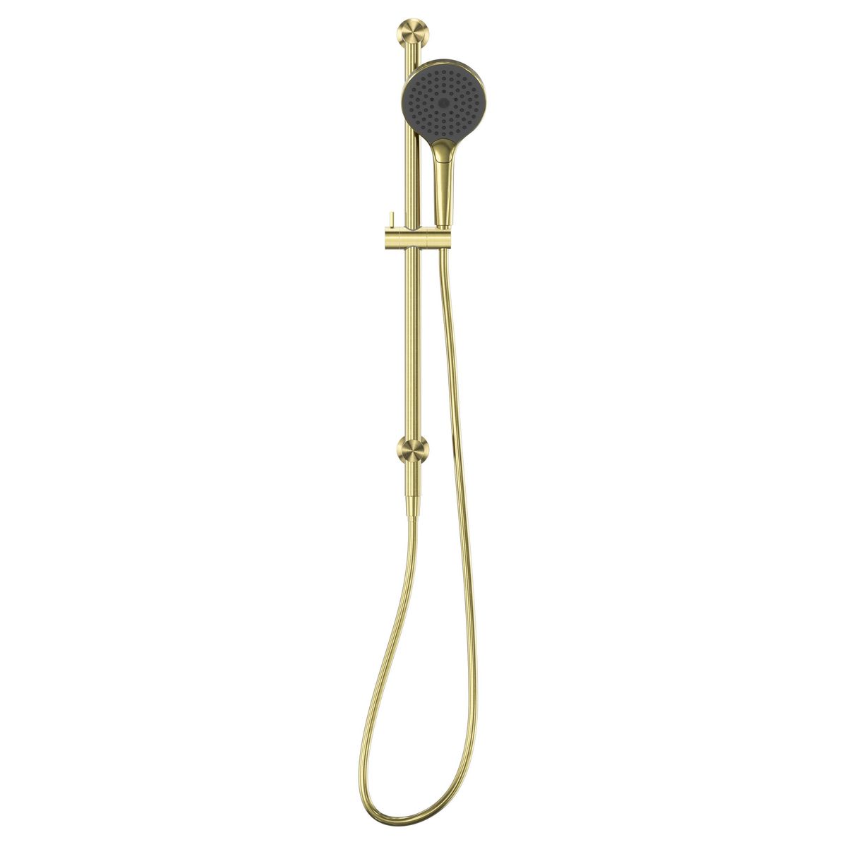 Opal Shower Rail With Air Shower II - Brushed Gold
