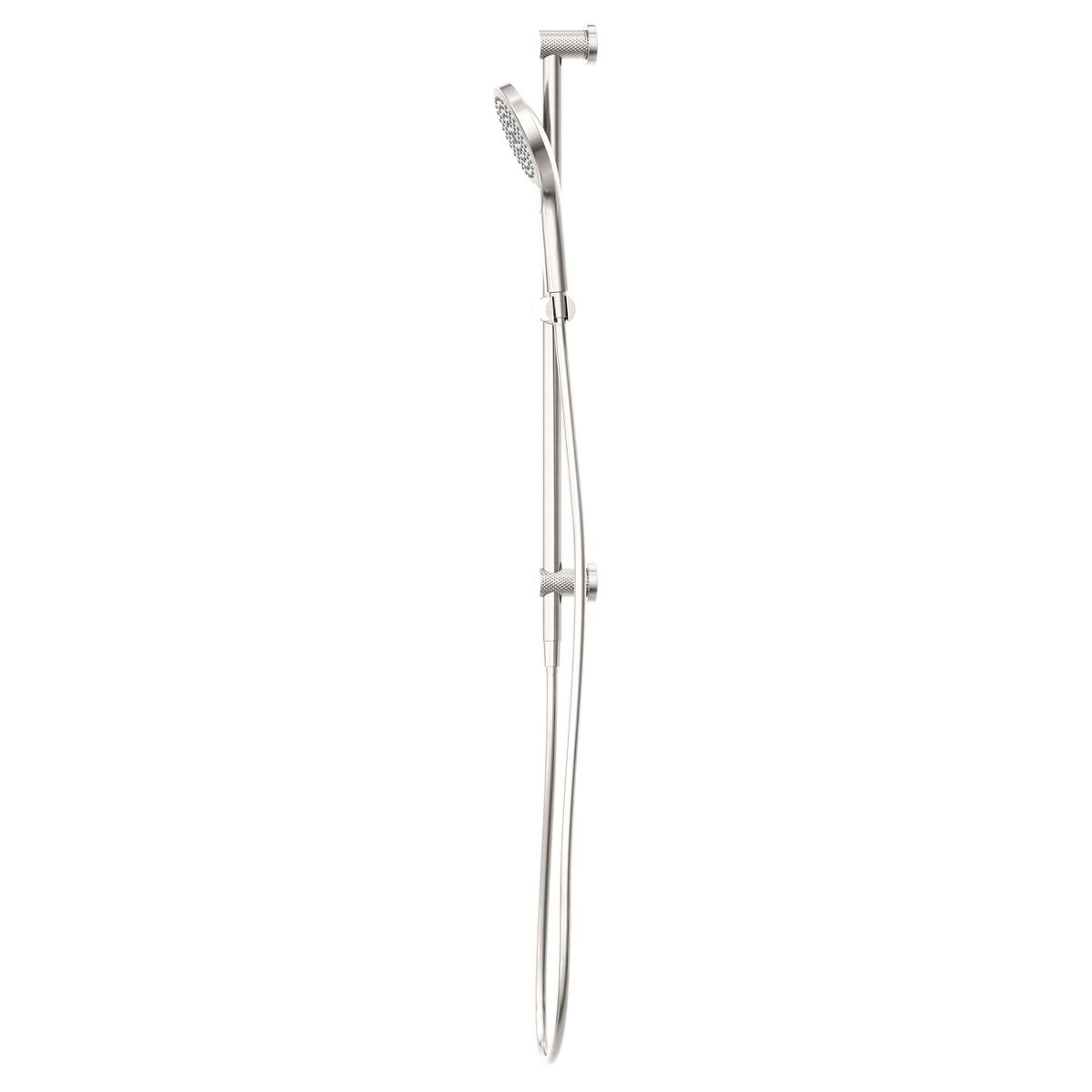 Opal Shower Rail With Air Shower II - Brushed Nickel