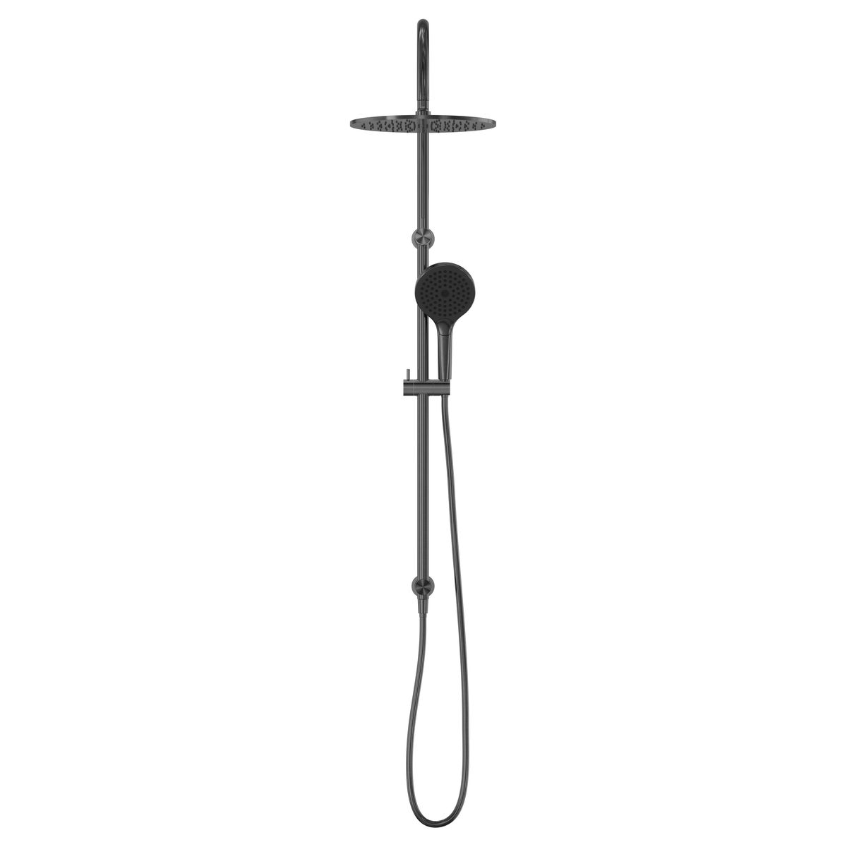 Opal Twin Shower With Air Shower II - Graphite