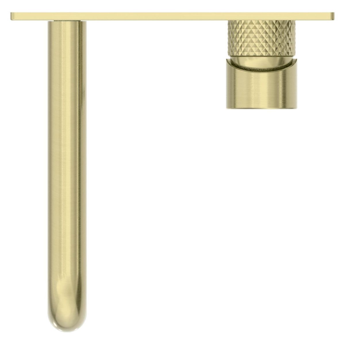 Opal Wall Basin/Bath Mixer 120mm - Brushed Gold