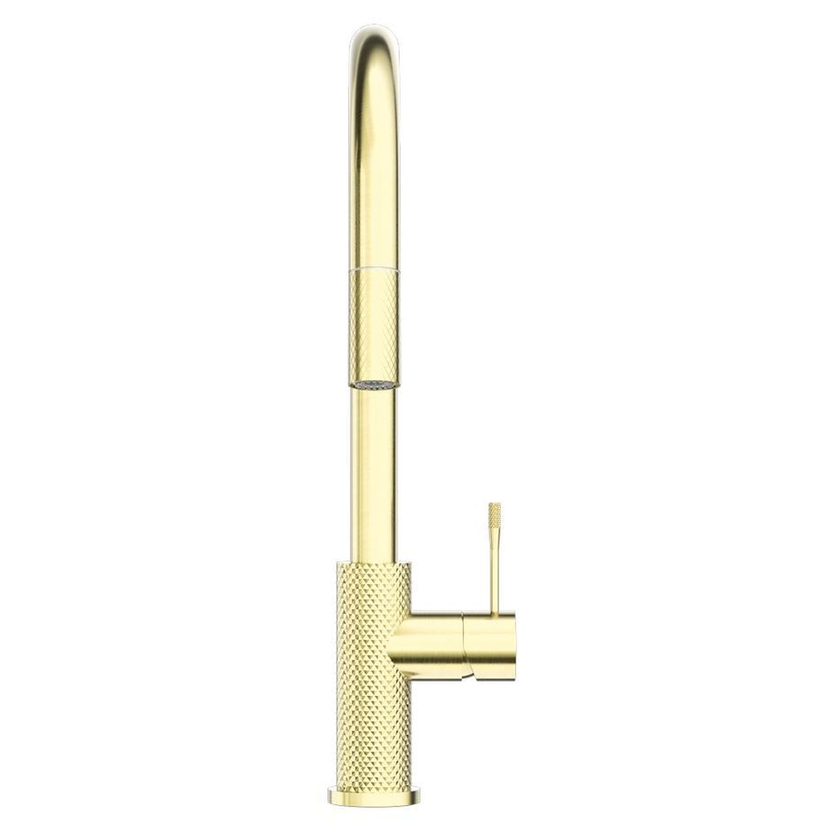 Opal Pull Out Sink Mixer With Vegie Spray Function - Brushed Gold