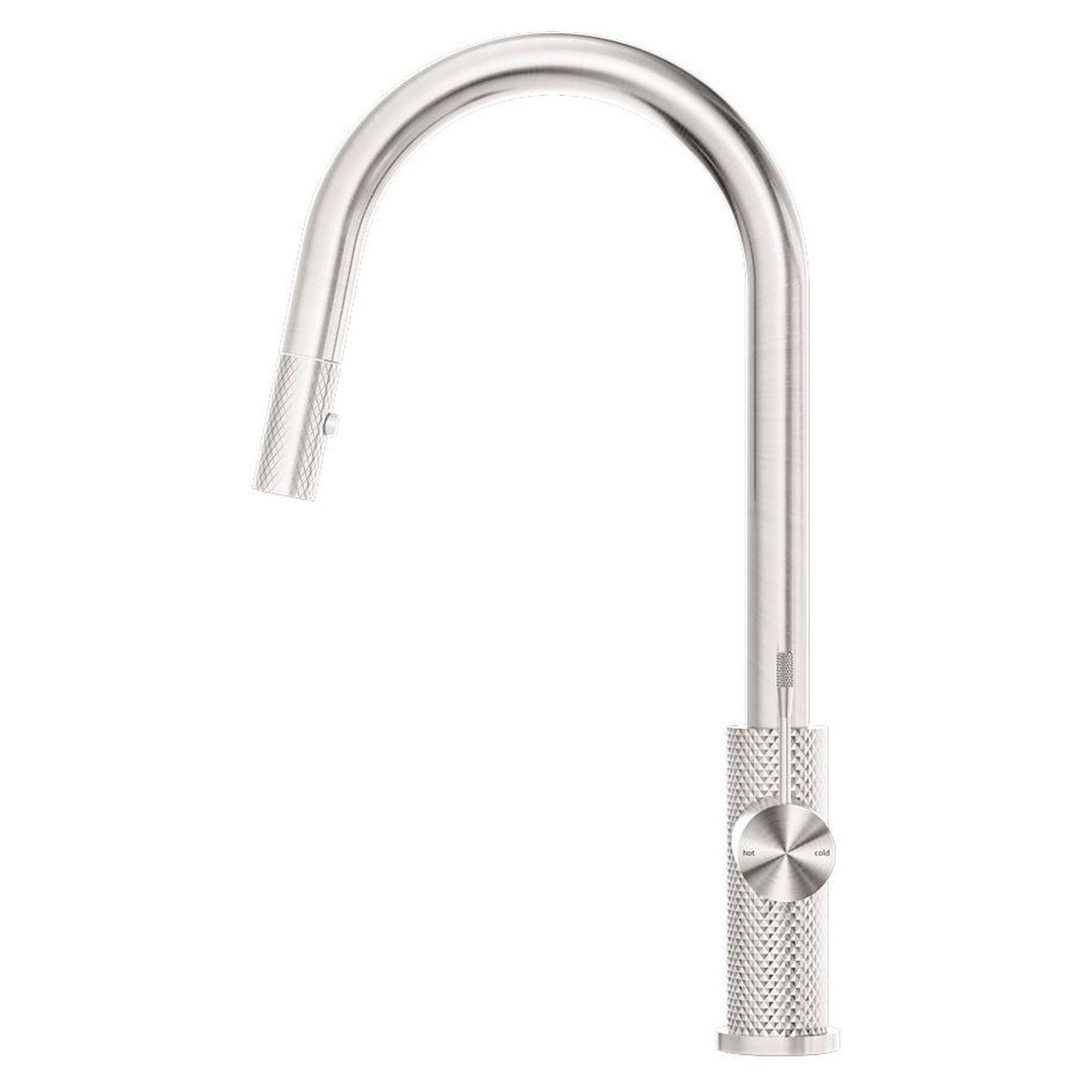 Opal Pull Out Sink Mixer With Vegie Spray Function - Brushed Nickel