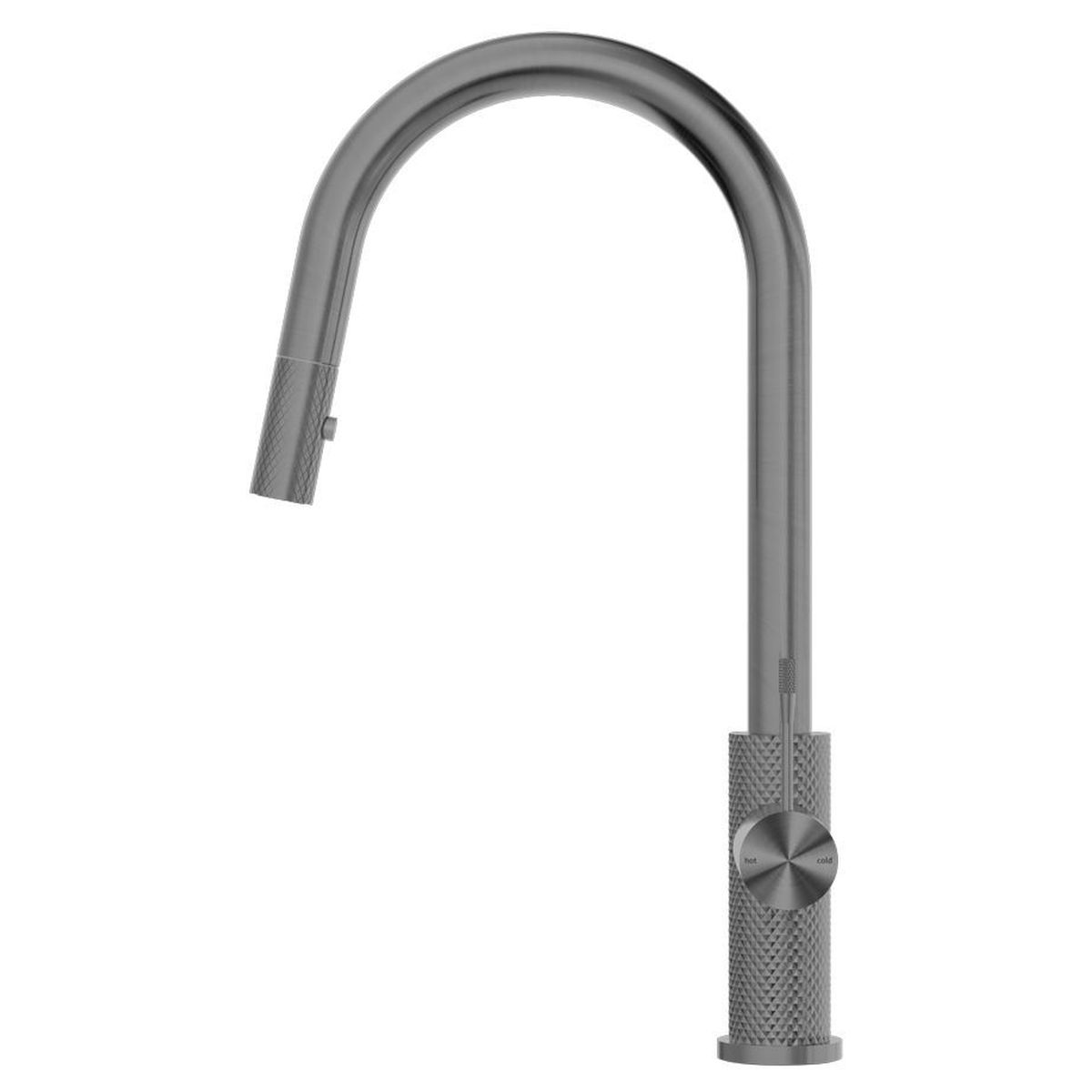 Opal Pull Out Sink Mixer With Vegie Spray Function - Graphite