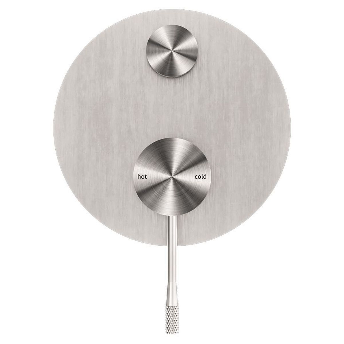 Opal Shower Mixer With Divertor - Brushed Nickel