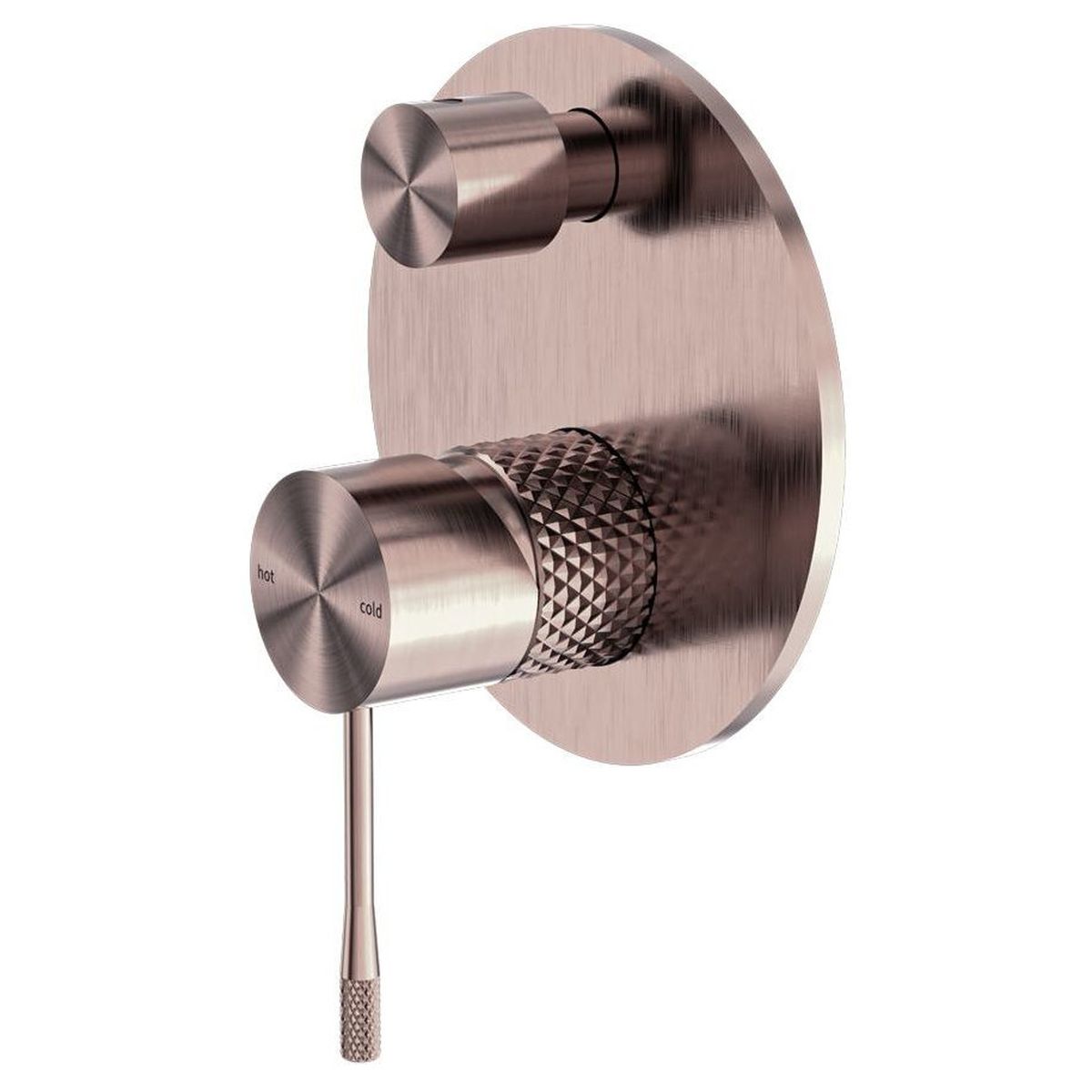 Opal Shower Mixer With Divertor - Brushed Bronze